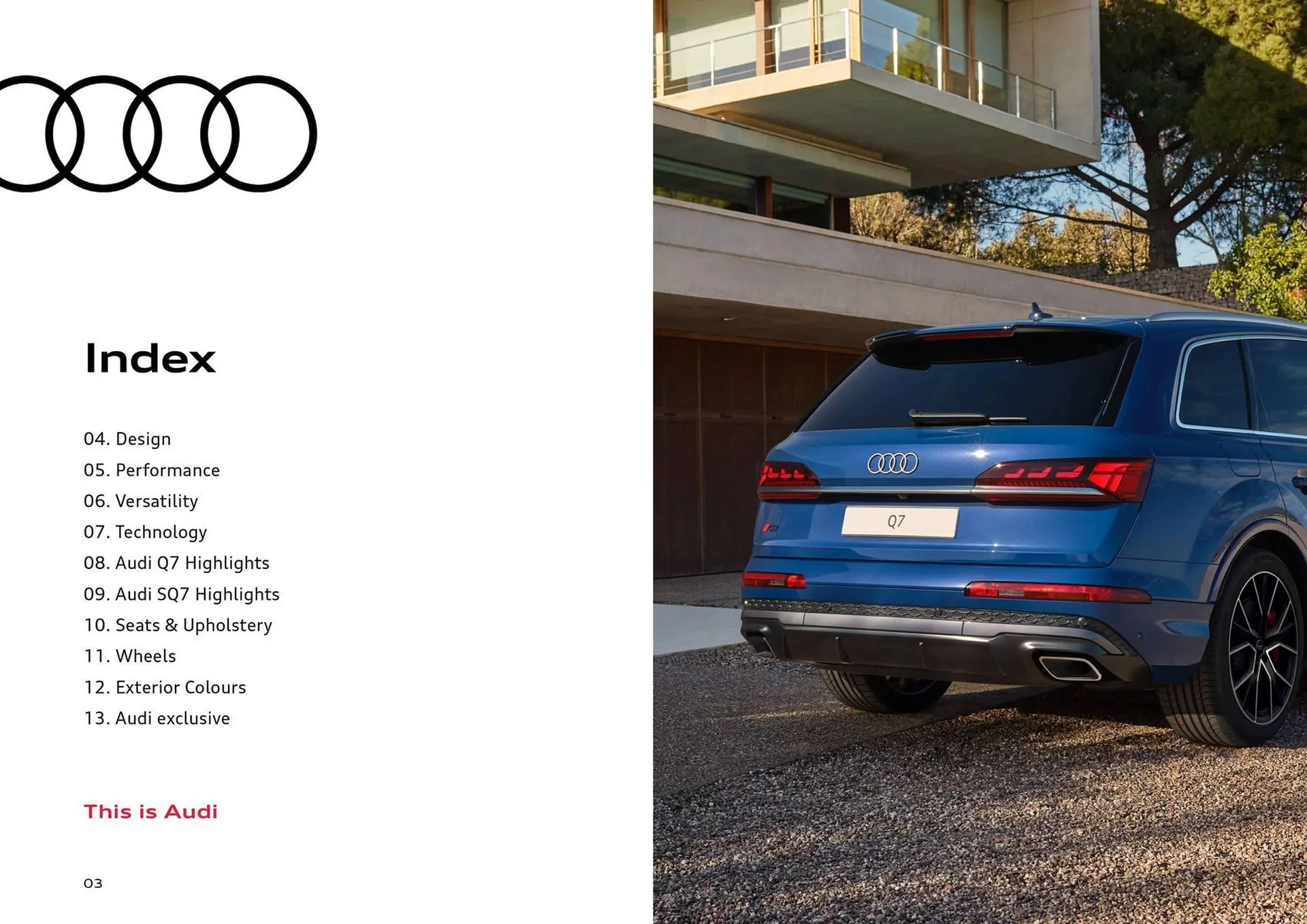 Audi catalogue from 18 November to 18 November 2025 - Catalogue Page 3