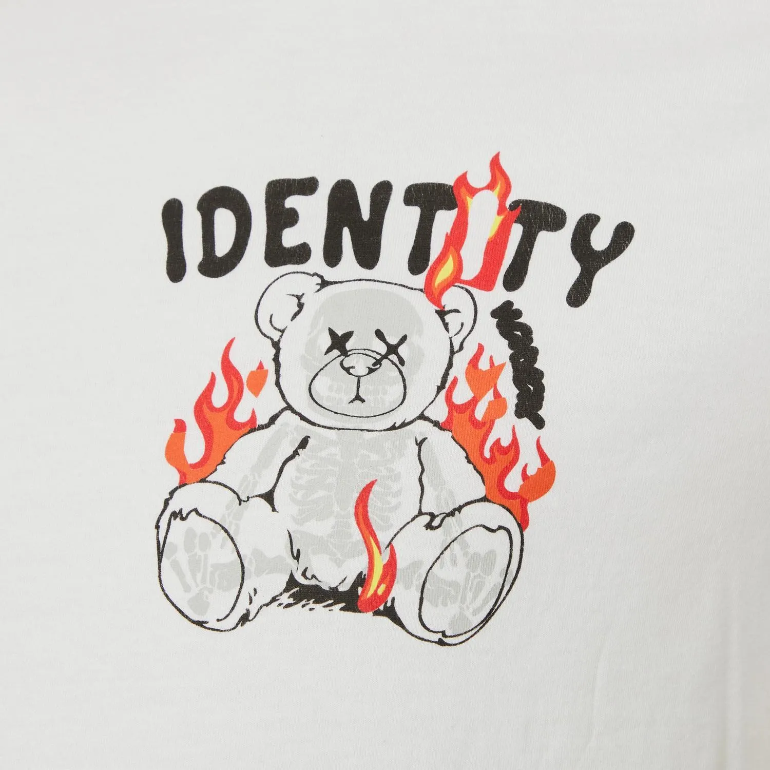 White Branded T-shirt