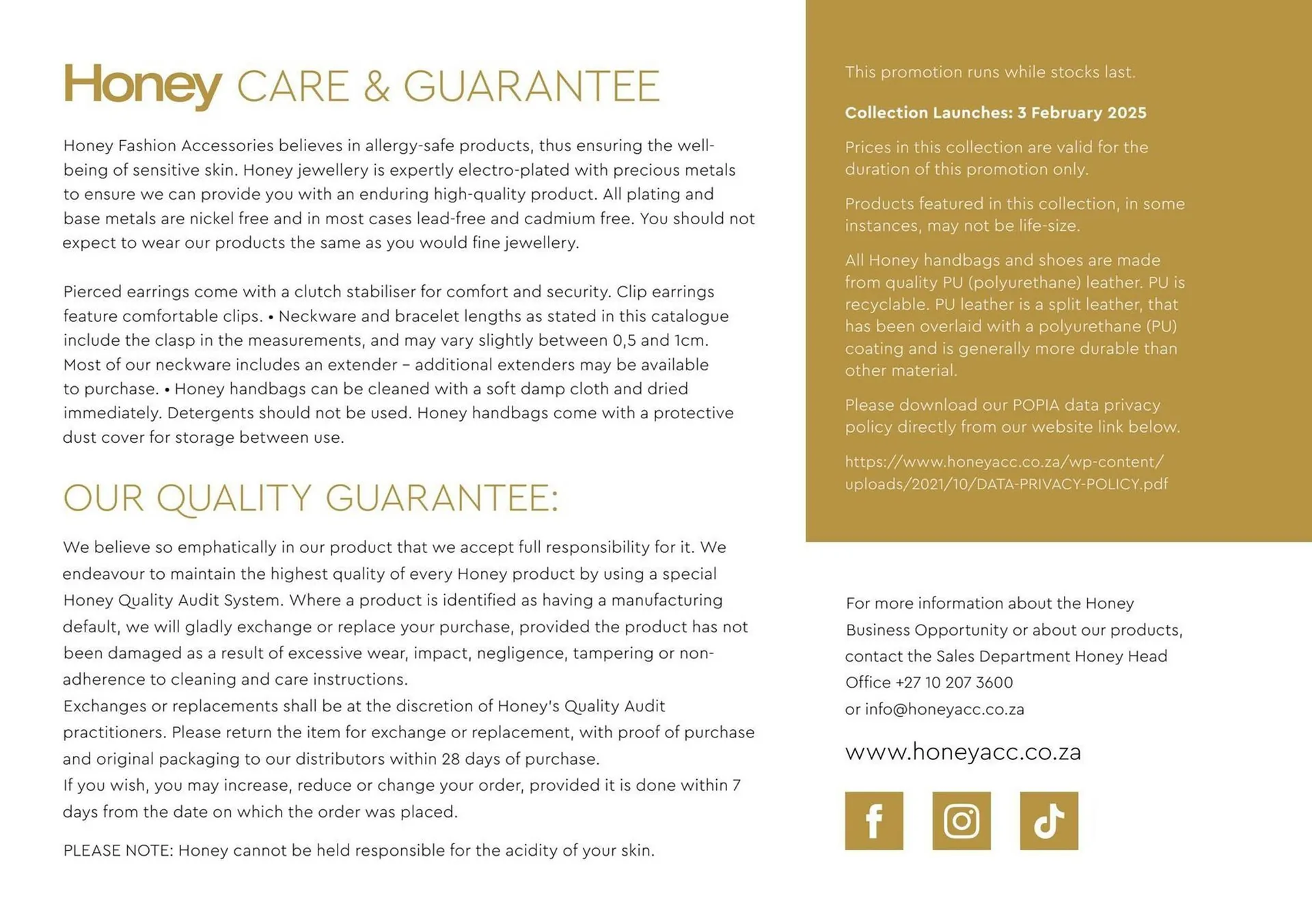 Honey Fashion Accessories catalogue from 28 March to 3 April 2025 - Catalogue Page 96