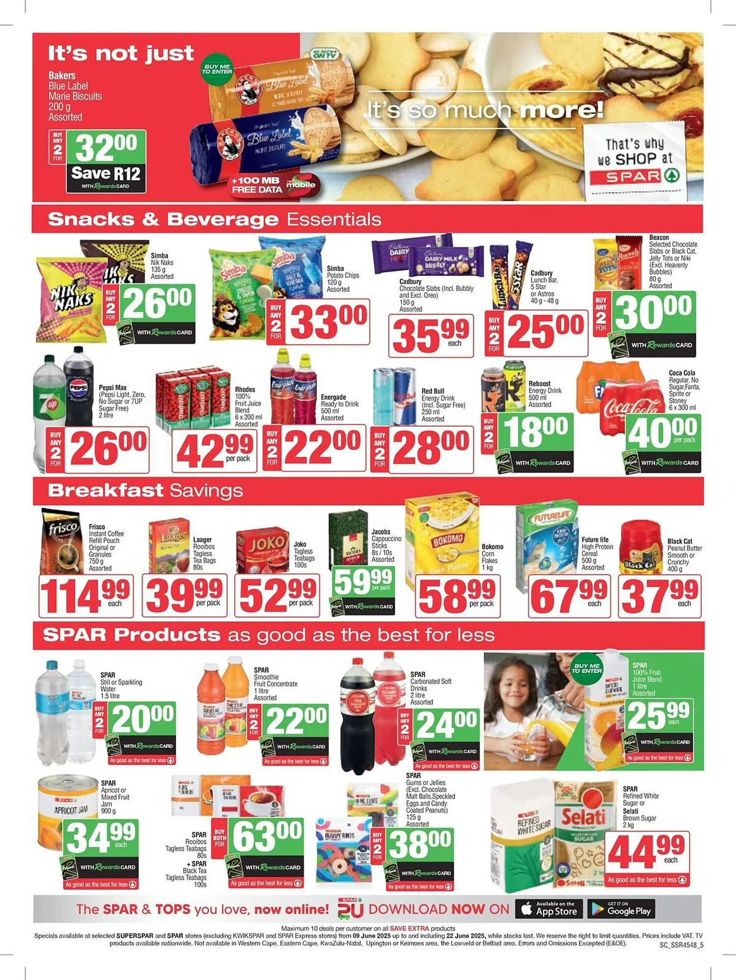 KwikSpar catalogue from 9 June to 22 June 2025 - Catalogue Page 5