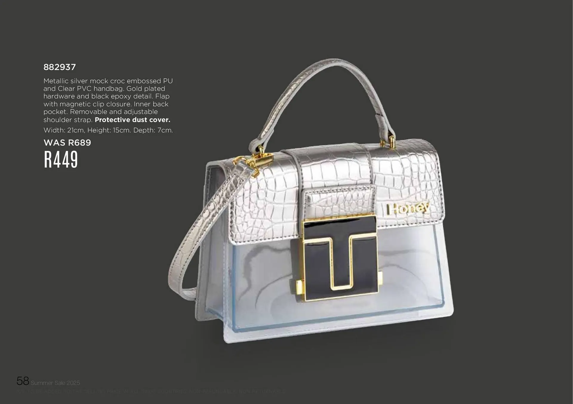 Honey Fashion Accessories catalogue from 23 January to 19 February 2026 - Catalogue Page 60