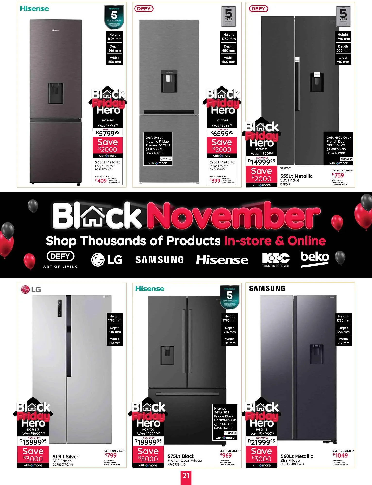 Bradlows catalogue from 10 November to 30 November 2025 - Catalogue Page 18