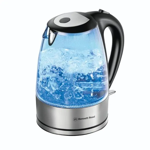 Bennette Read 1.7Lt 2200W Cordless Glass Kettle KKT101