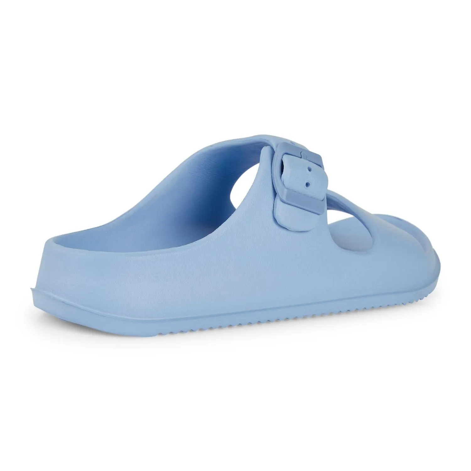 Blue Double Strap Slide