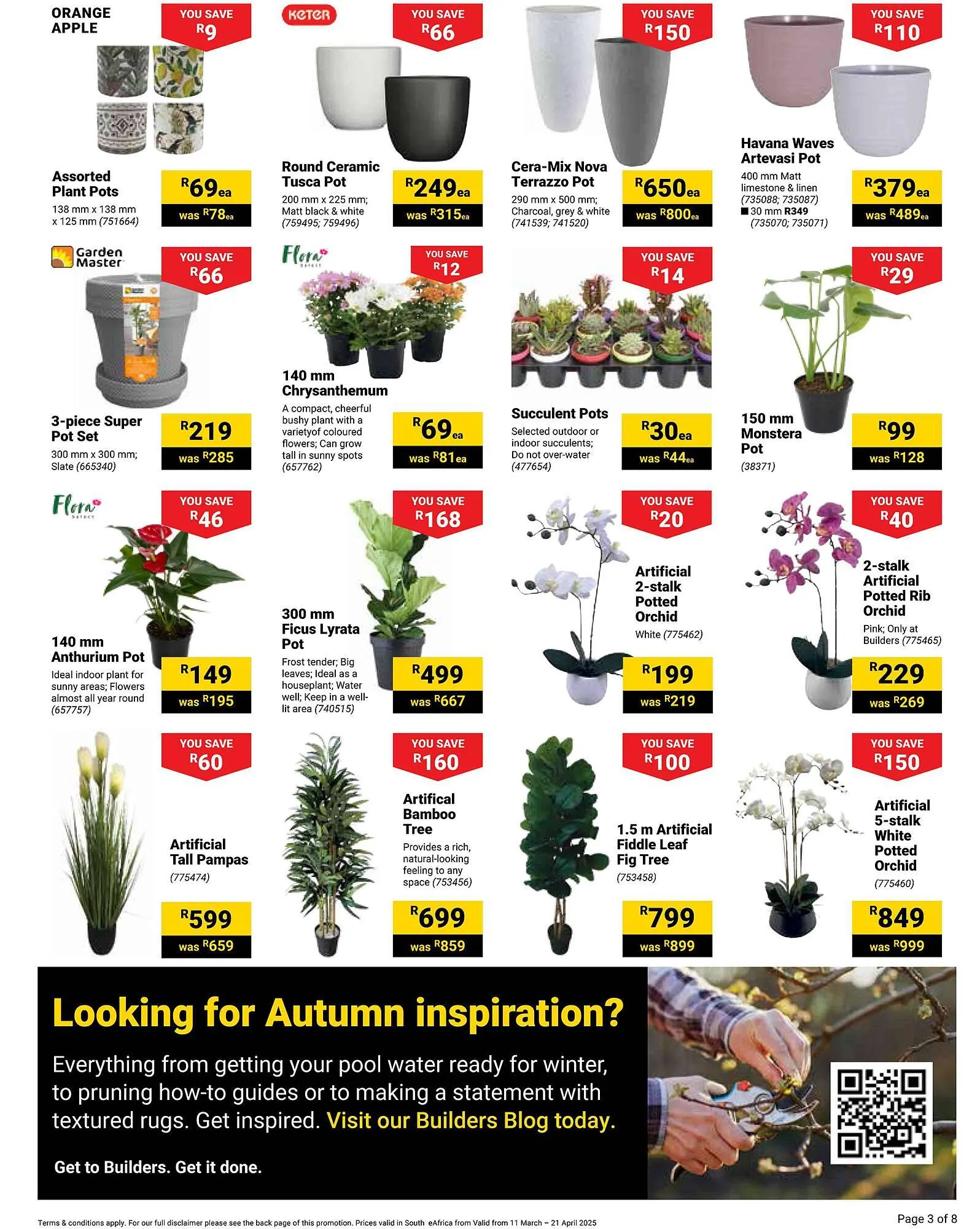 Builders Warehouse catalogue from 11 March to 21 April 2025 - Catalogue Page 3