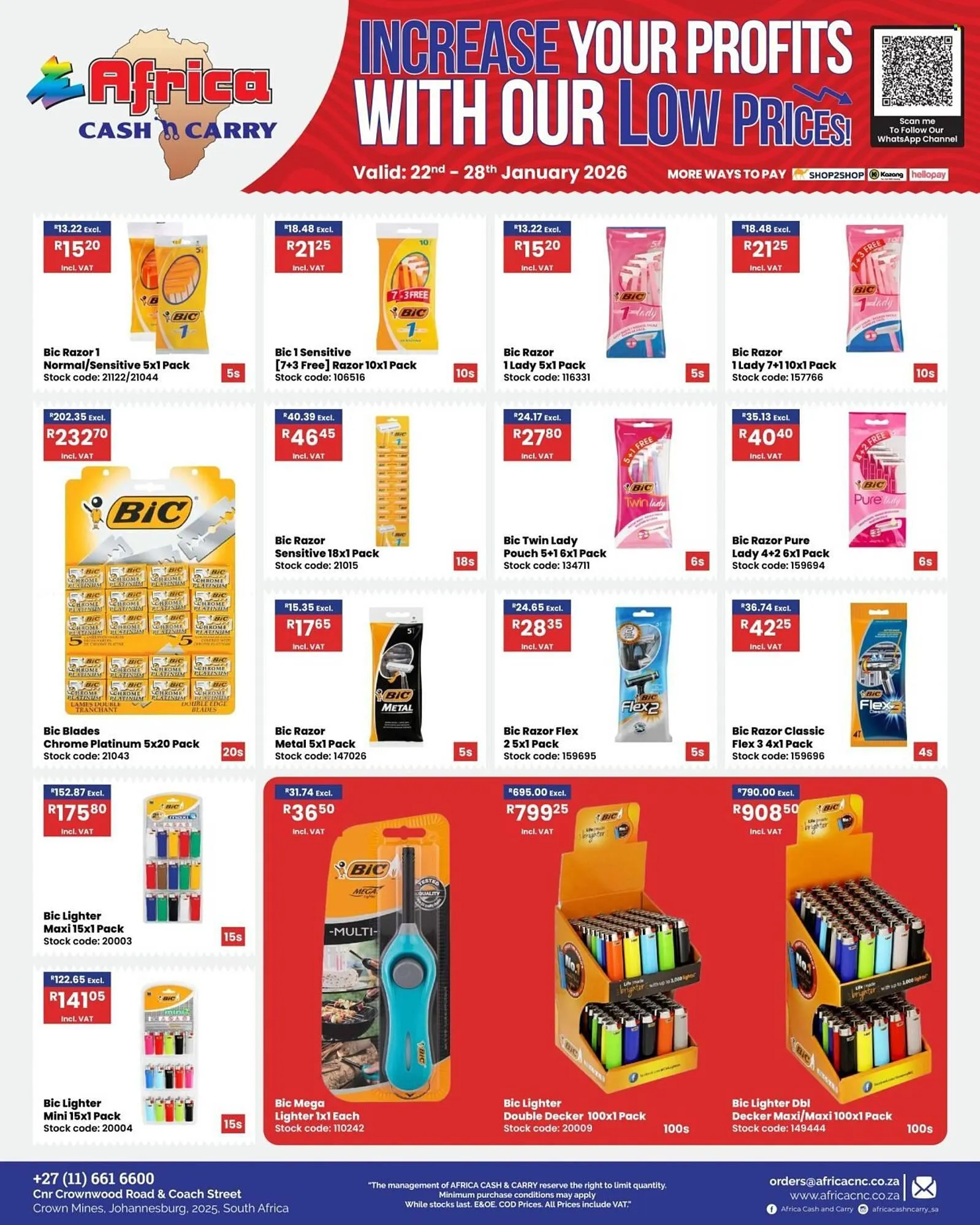 Africa Cash and Carry catalogue from 22 January to 28 January 2026 - Catalogue Page 38