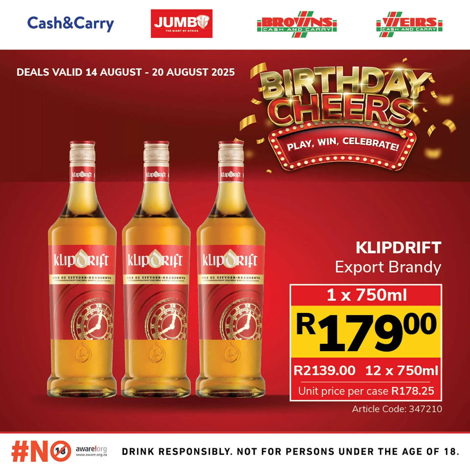 Jumbo catalogue from 15 August to 21 August 2025 - Catalogue Page 1