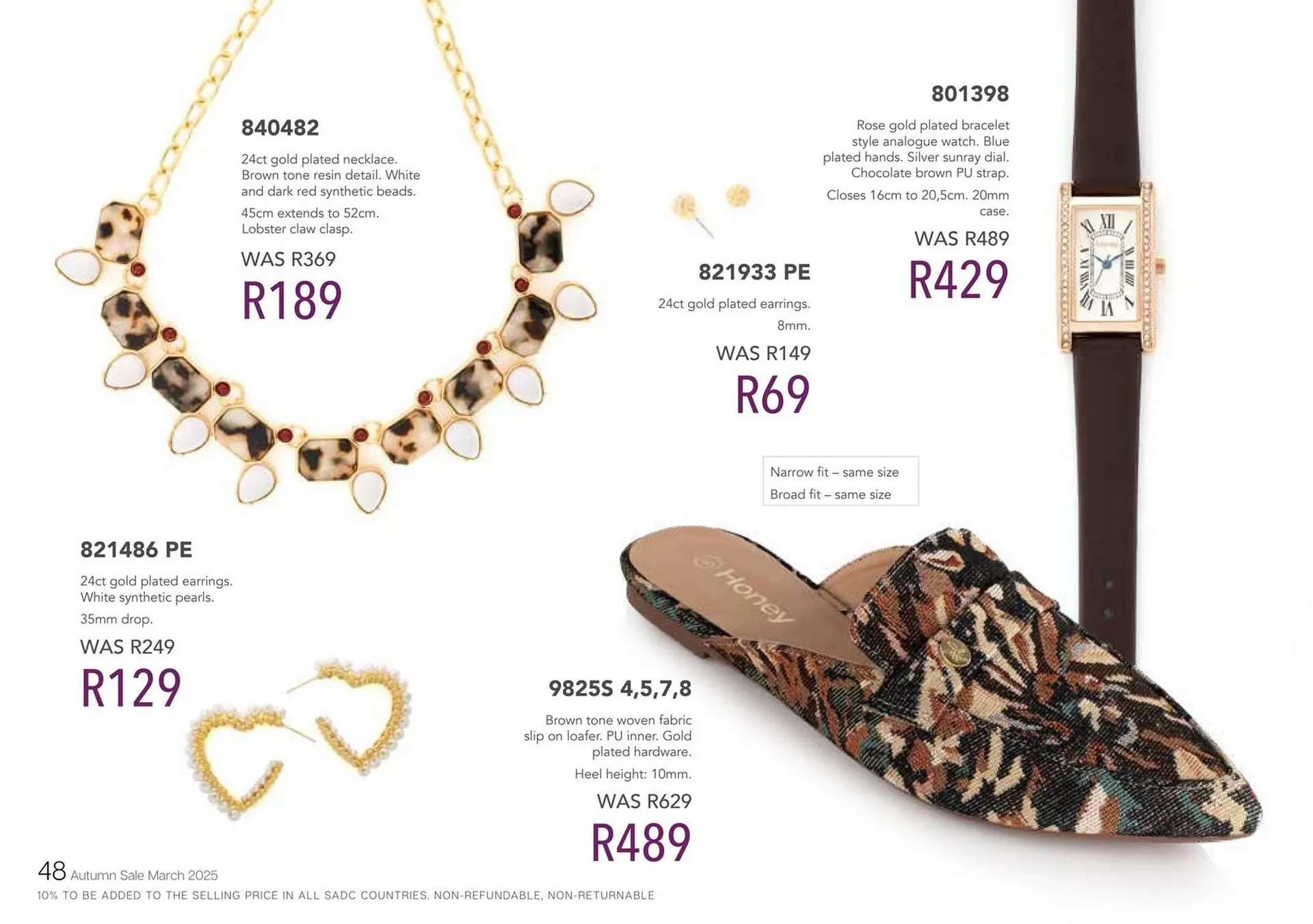 Honey Fashion Accessories catalogue from 6 June to 12 June 2025 - Catalogue Page 50