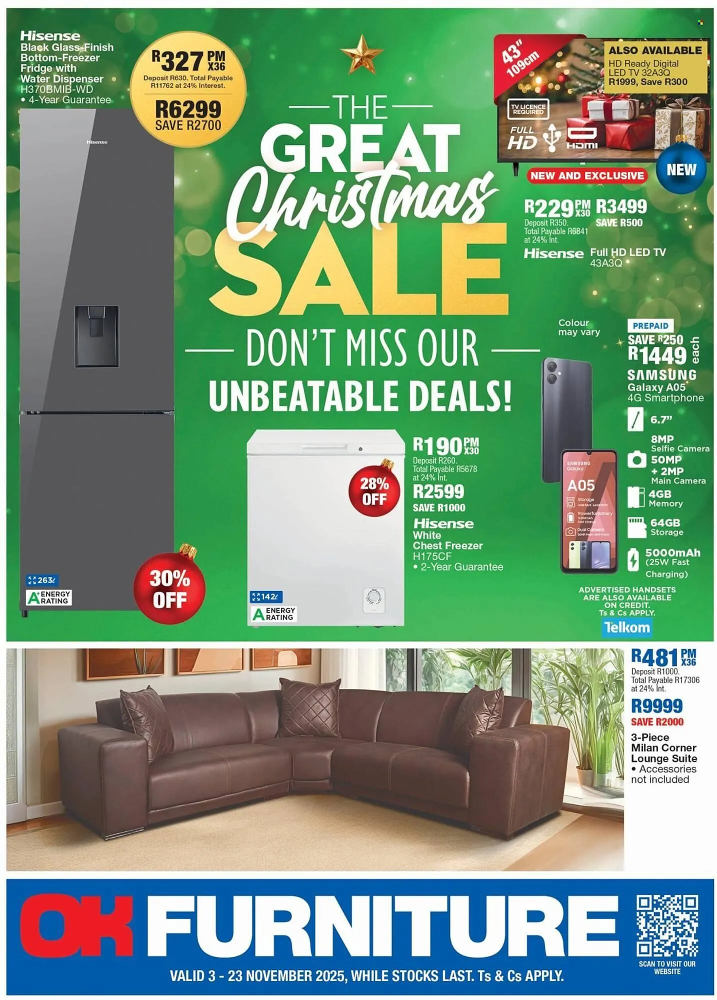 OK Furniture catalogue from 3 November to 23 November 2025 - Catalogue Page 1