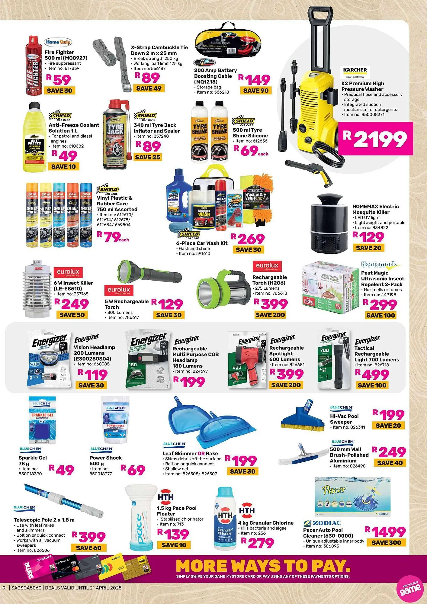 Game catalogue from 11 March to 21 April 2025 - Catalogue Page 9