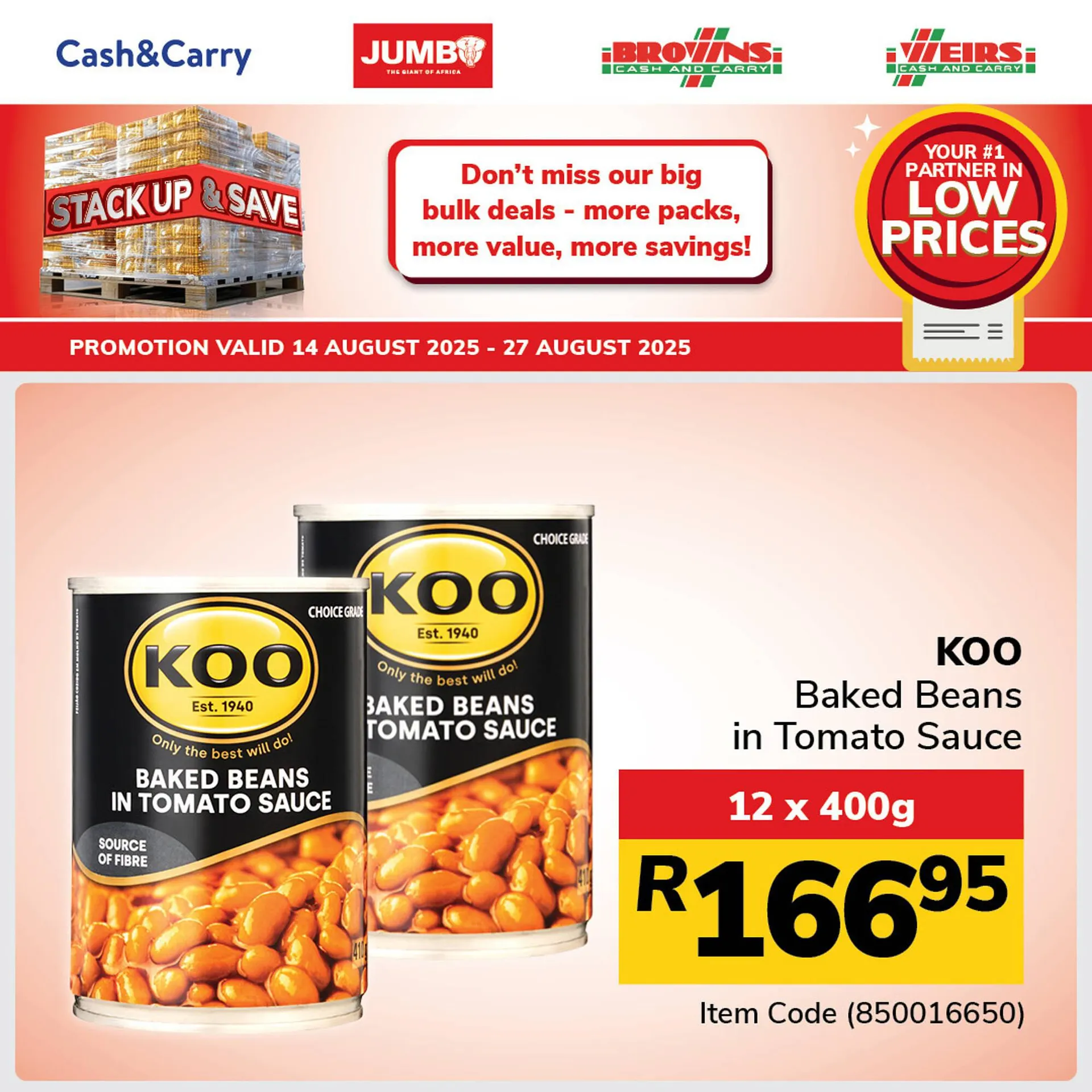 Jumbo catalogue from 14 August to 27 August 2025 - Catalogue Page 1