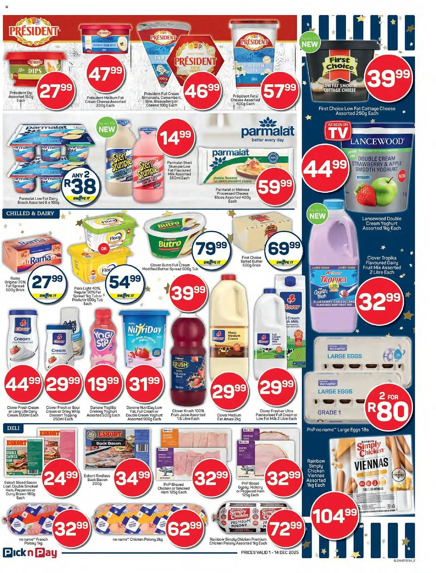 Pick n Pay catalogue from 1 December to 14 December 2025 - Catalogue Page 3