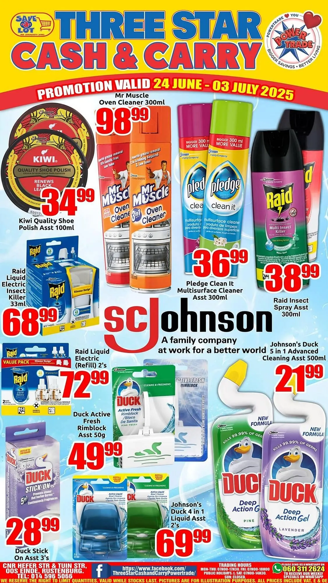 Three Star Cash and Carry catalogue - 1