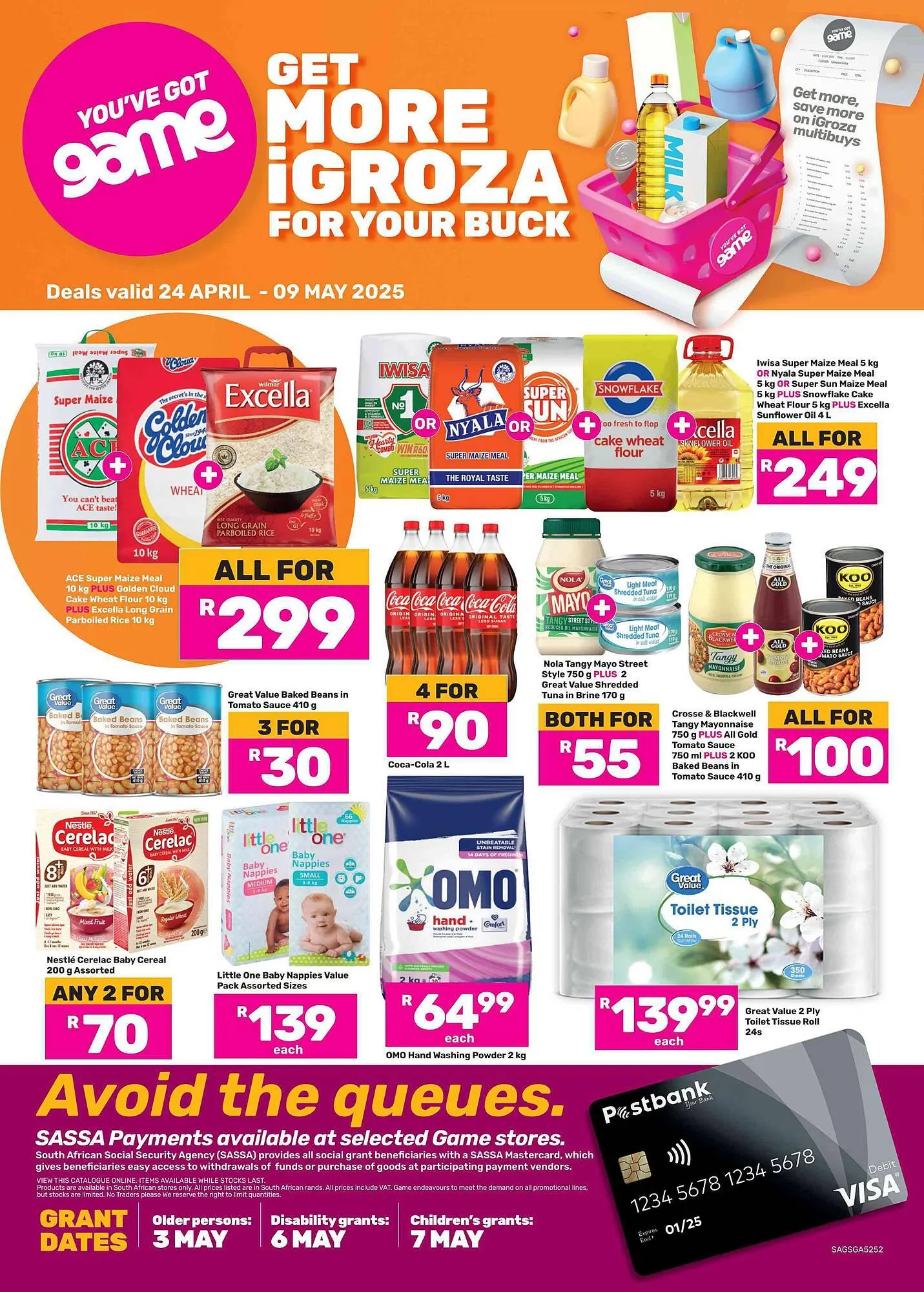 Game catalogue from 24 April to 9 May 2025 - Catalogue Page 1