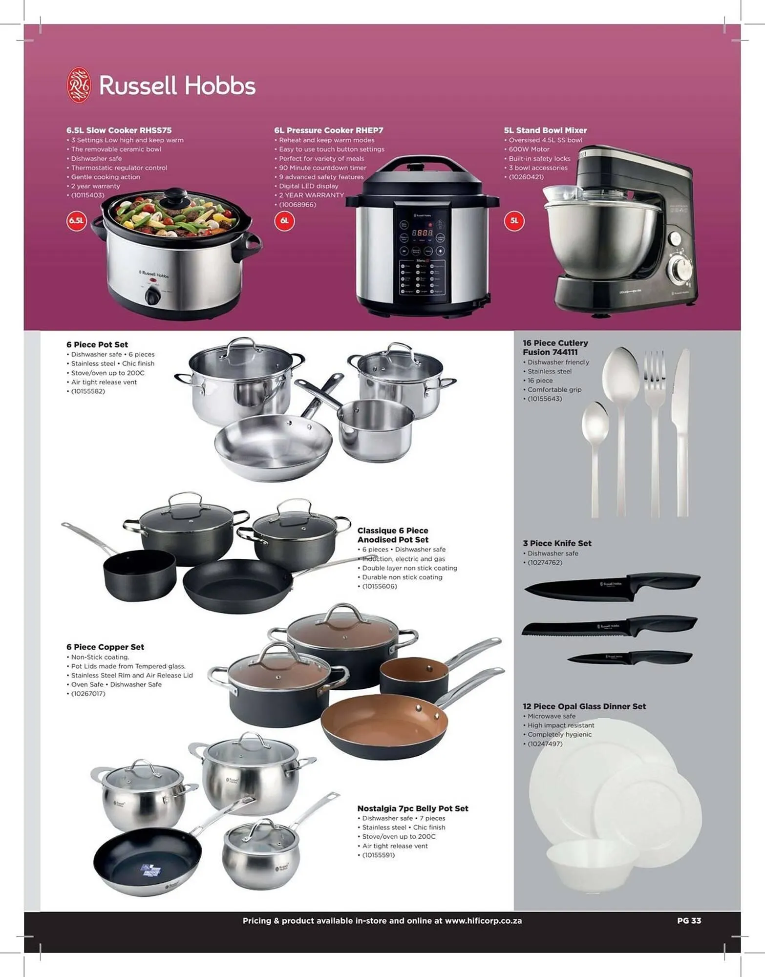 HiFi Corp catalogue from 24 September to 31 October 2025 - Catalogue Page 33