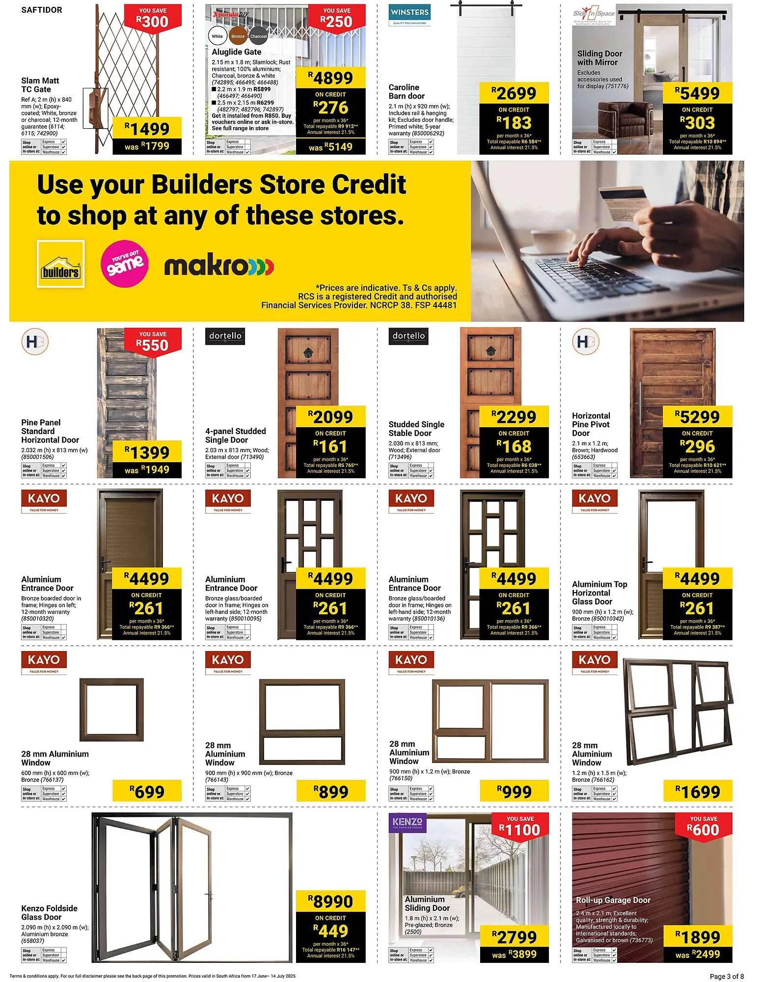Builders Warehouse catalogue from 17 June to 14 July 2025 - Catalogue Page 3
