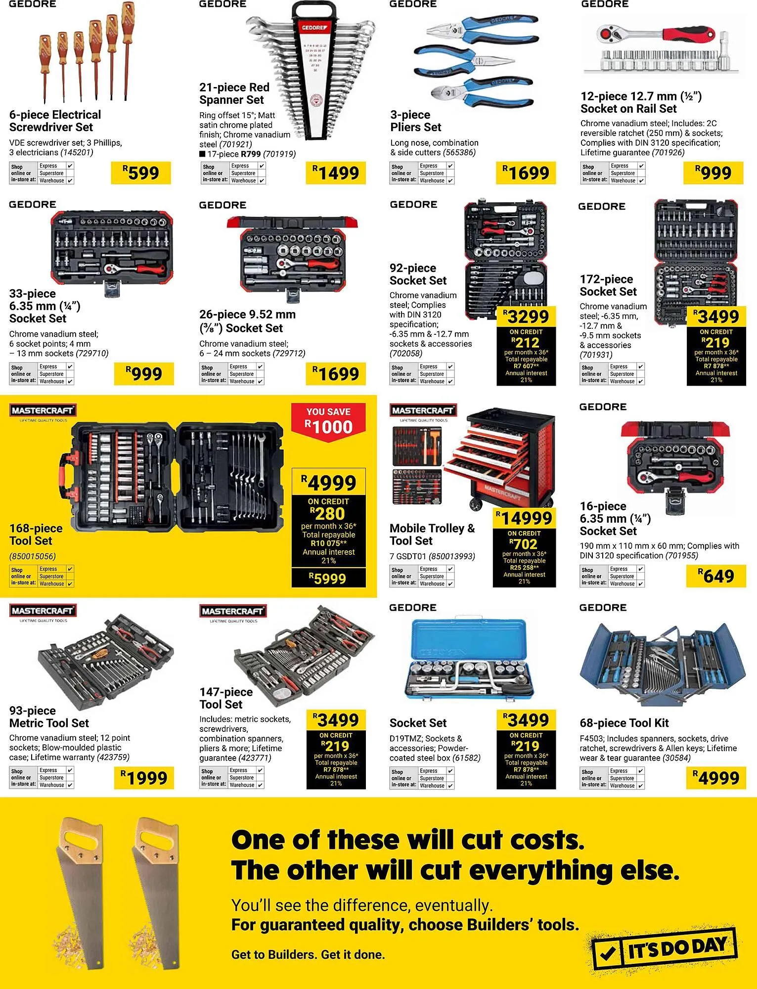 Builders Warehouse catalogue from 14 October to 13 January 2026 - Catalogue Page 14