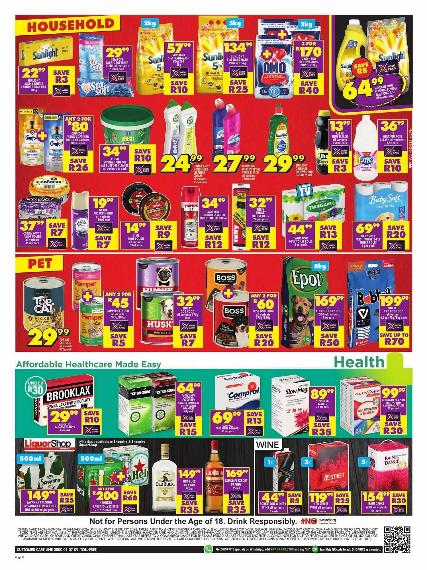 Shoprite catalogue from 19 January to 8 February 2026 - Catalogue Page 8