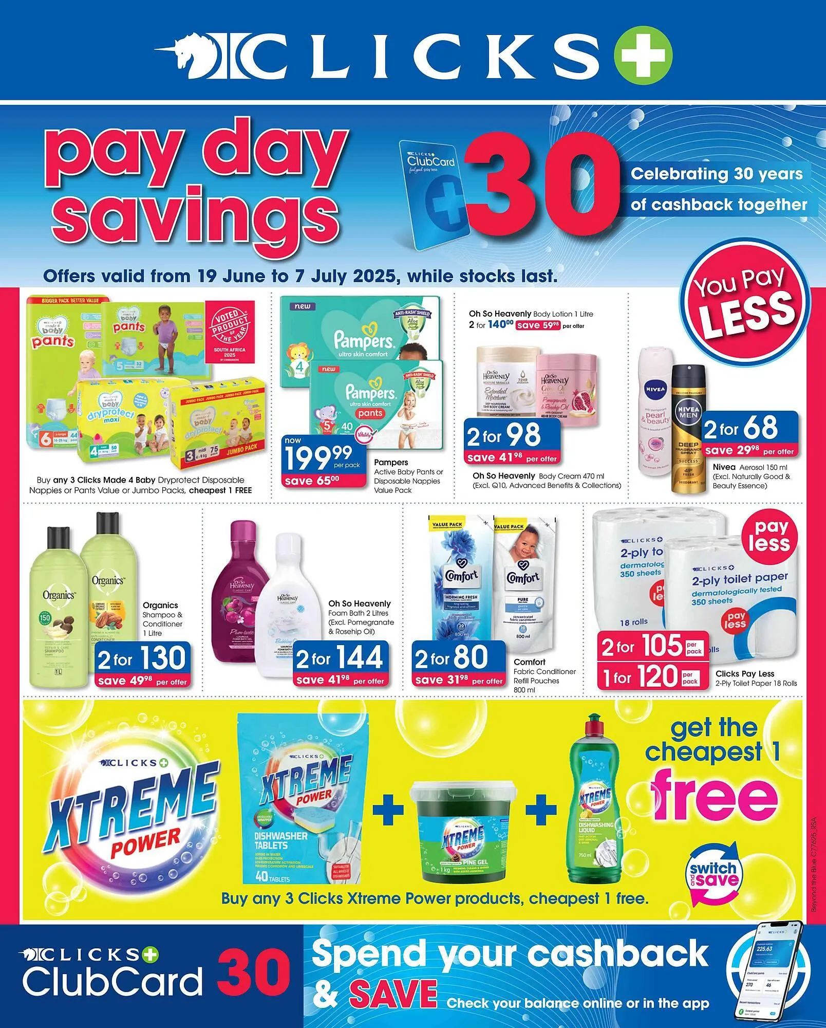 Clicks catalogue from 19 June to 7 July 2025 - Catalogue Page 1