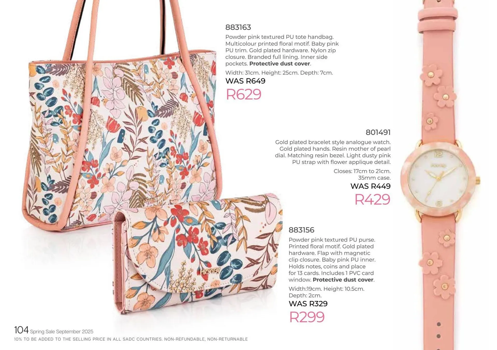 Honey Fashion Accessories catalogue from 3 September to 30 September 2025 - Catalogue Page 106