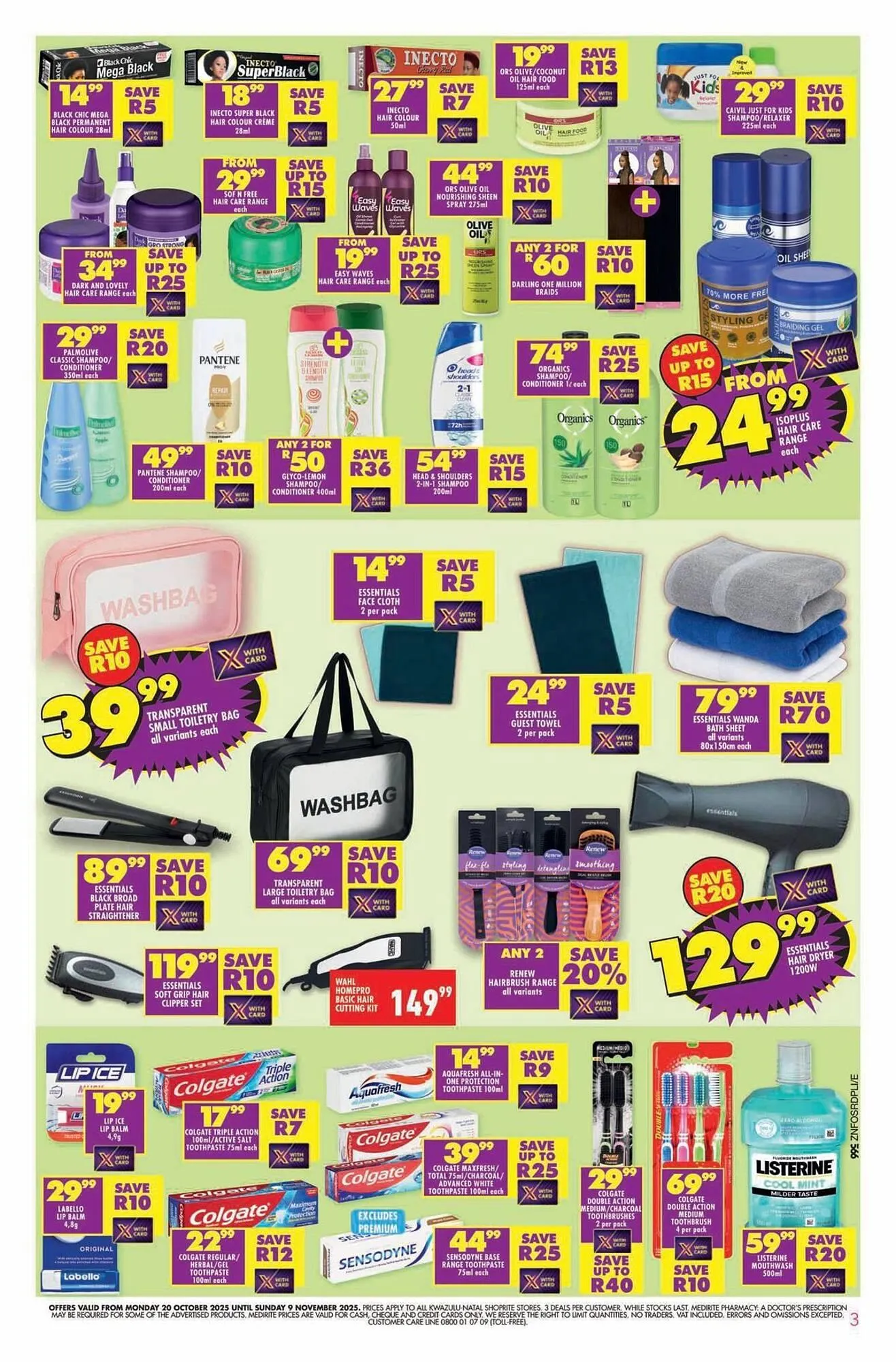 Shoprite catalogue from 20 October to 9 November 2025 - Catalogue Page 3