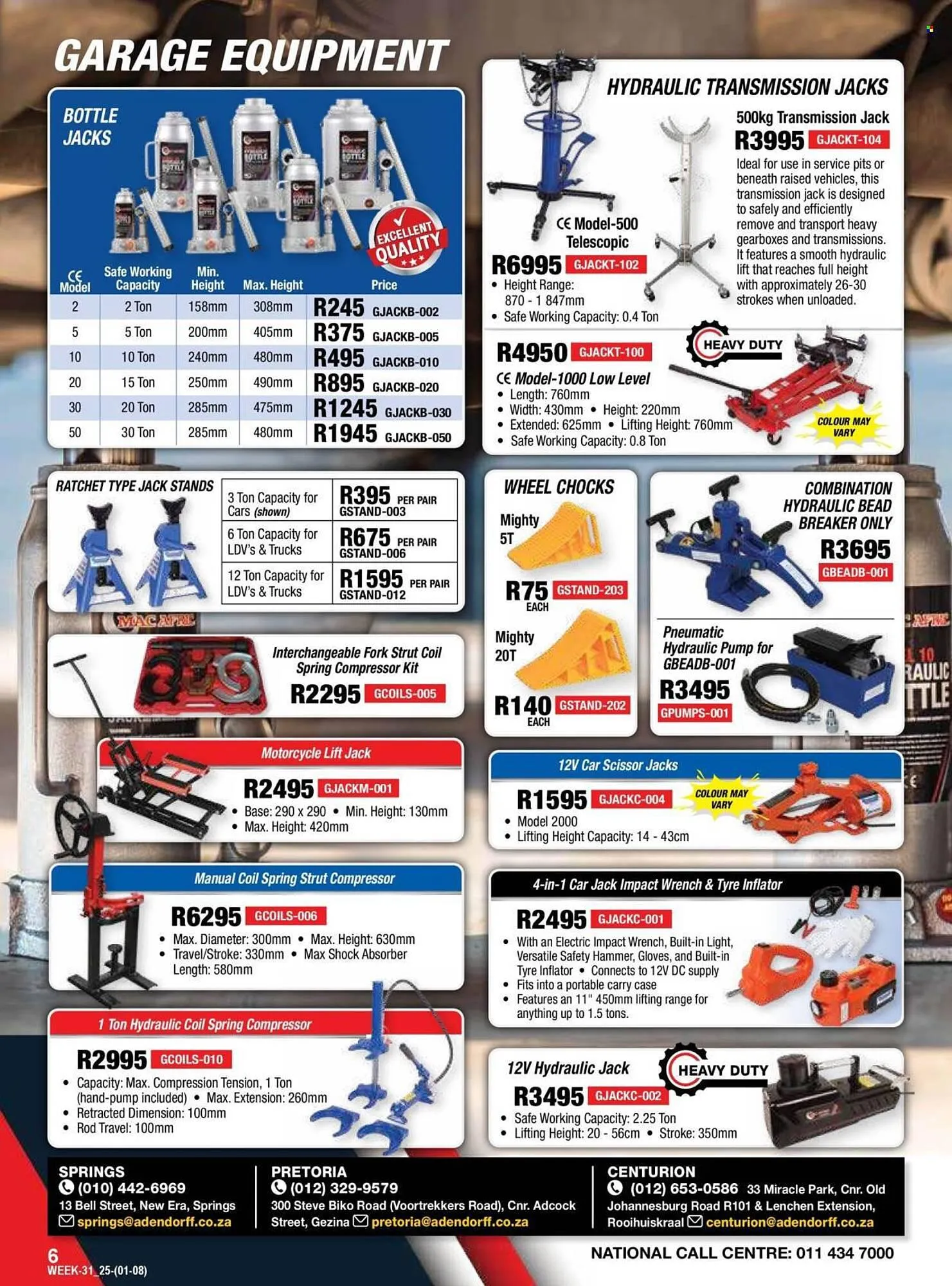 Adendorff Machinery Mart catalogue from 1 August to 31 August 2025 - Catalogue Page 8