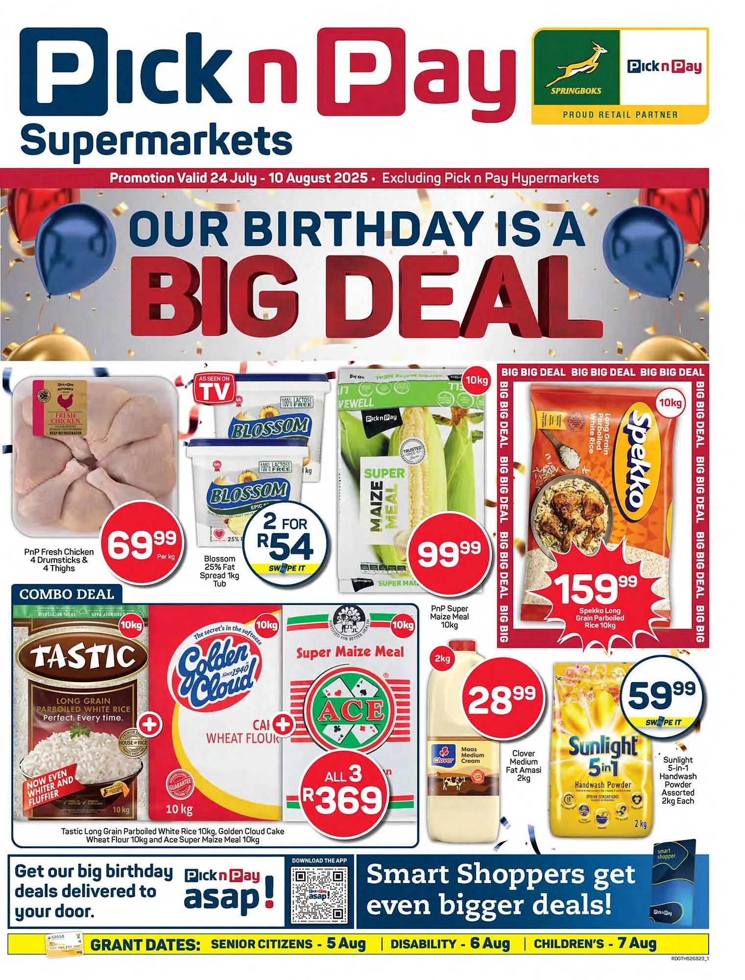Pick n Pay catalogue from 24 July to 10 August 2025 - Catalogue Page 1