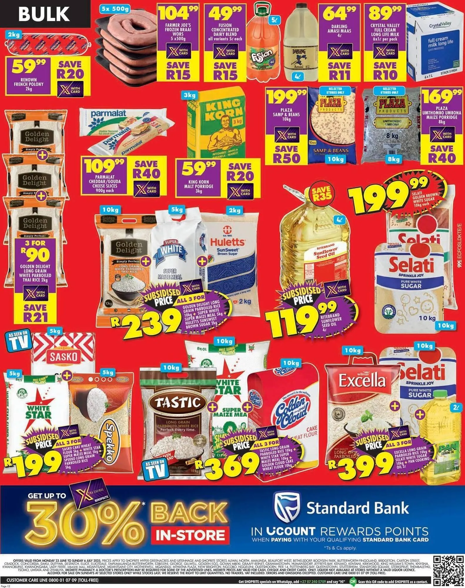 Shoprite catalogue from 23 June to 6 July 2025 - Catalogue Page 12