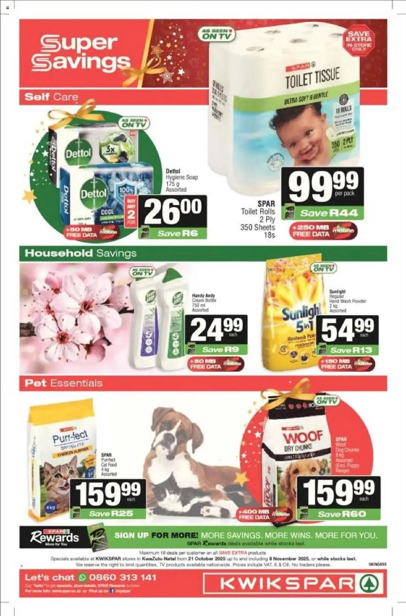 KwikSpar catalogue from 21 October to 9 November 2025 - Catalogue Page 4