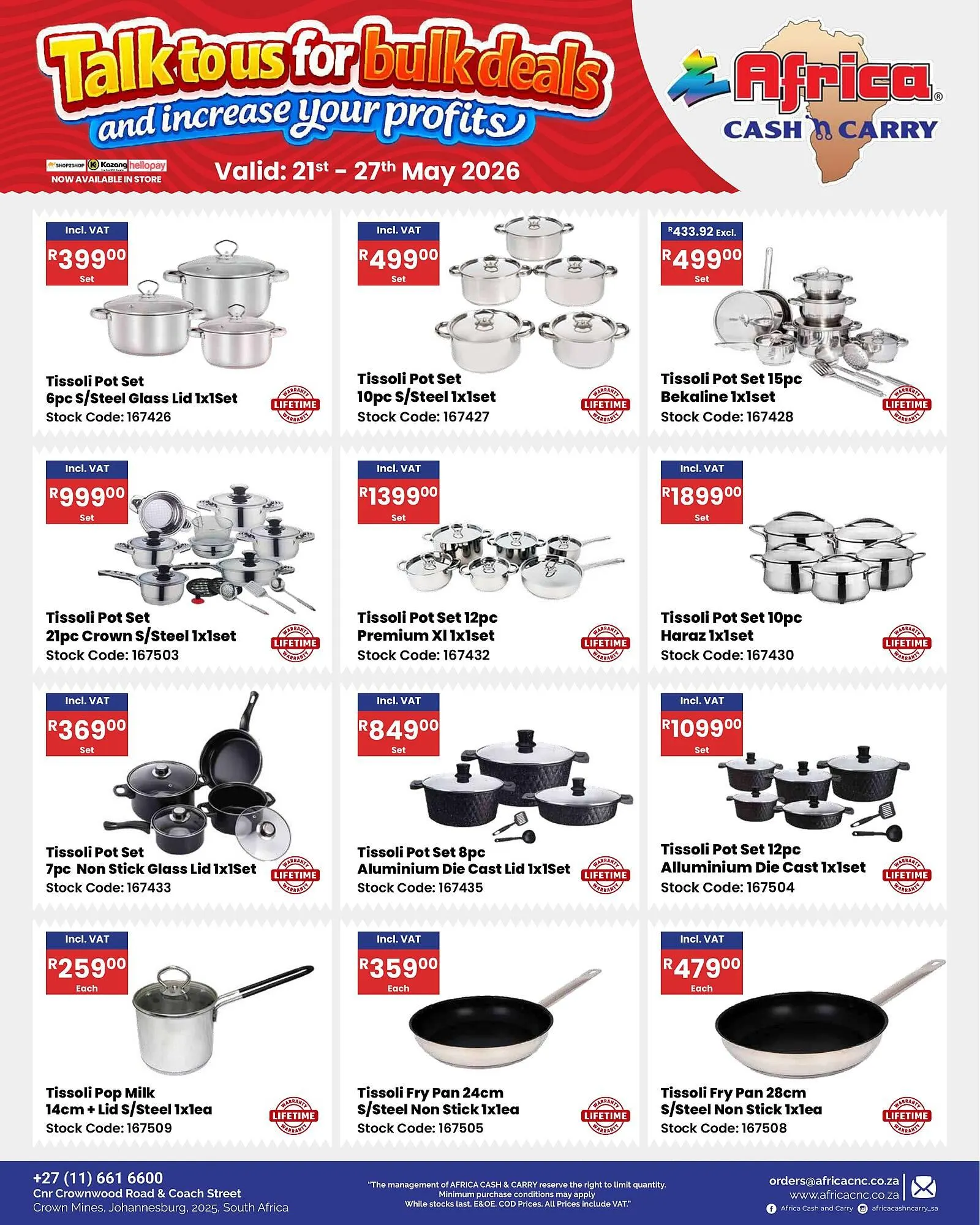 Africa Cash and Carry catalogue from 21 May to 27 May 2026 - Catalogue Page 37