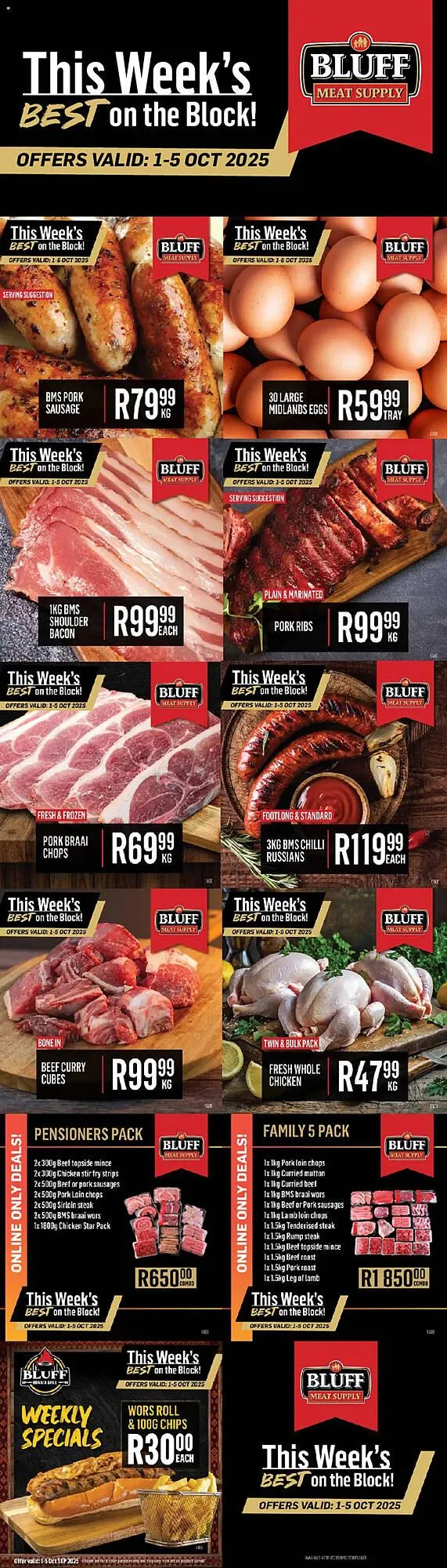 Bluff Meat Supply catalogue - 1