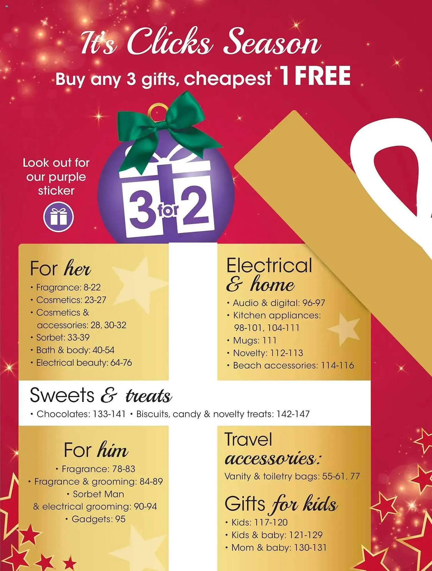 Clicks catalogue from 28 October to 24 December 2025 - Catalogue Page 3