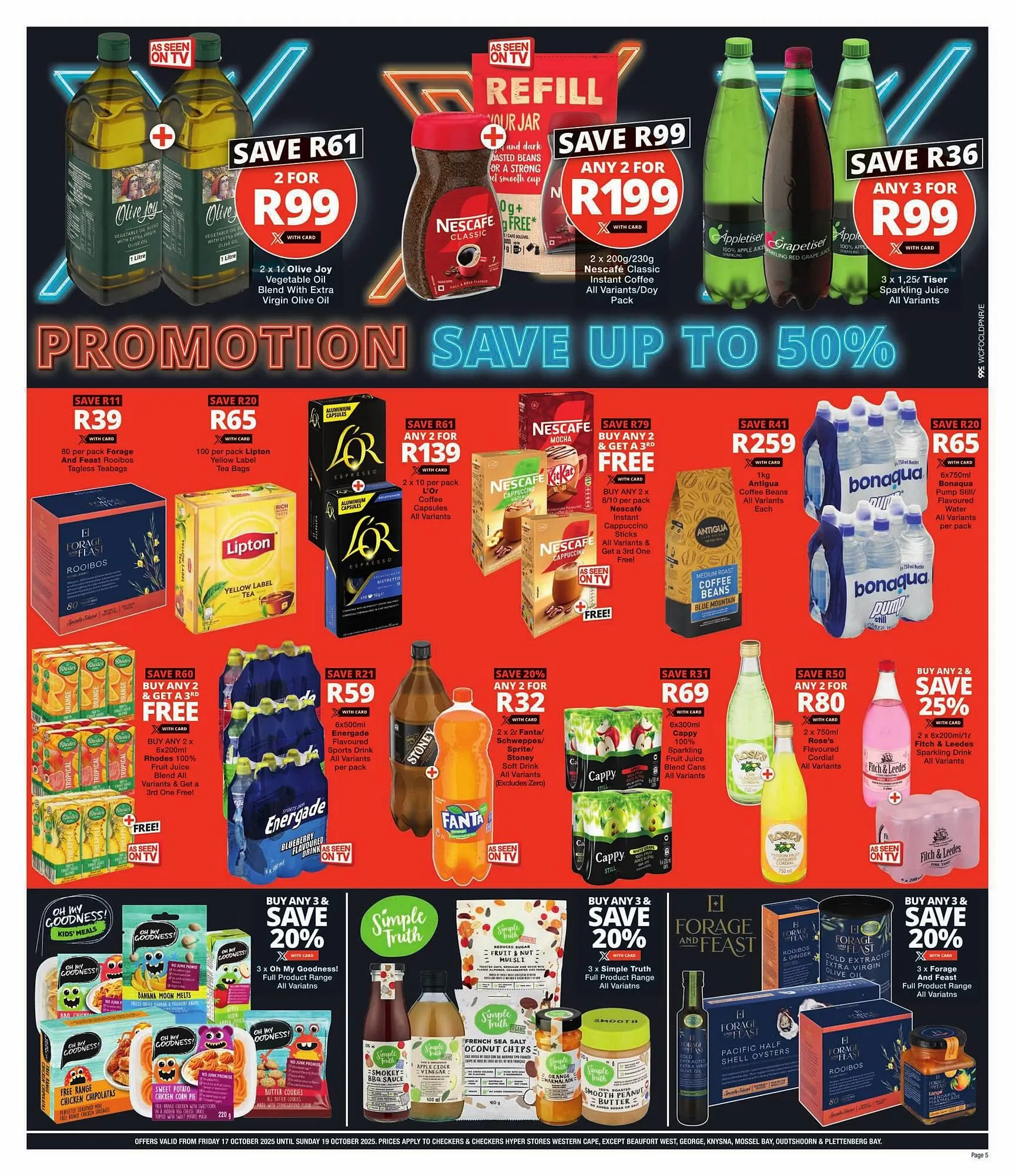 Checkers catalogue from 17 October to 19 October 2025 - Catalogue Page 5