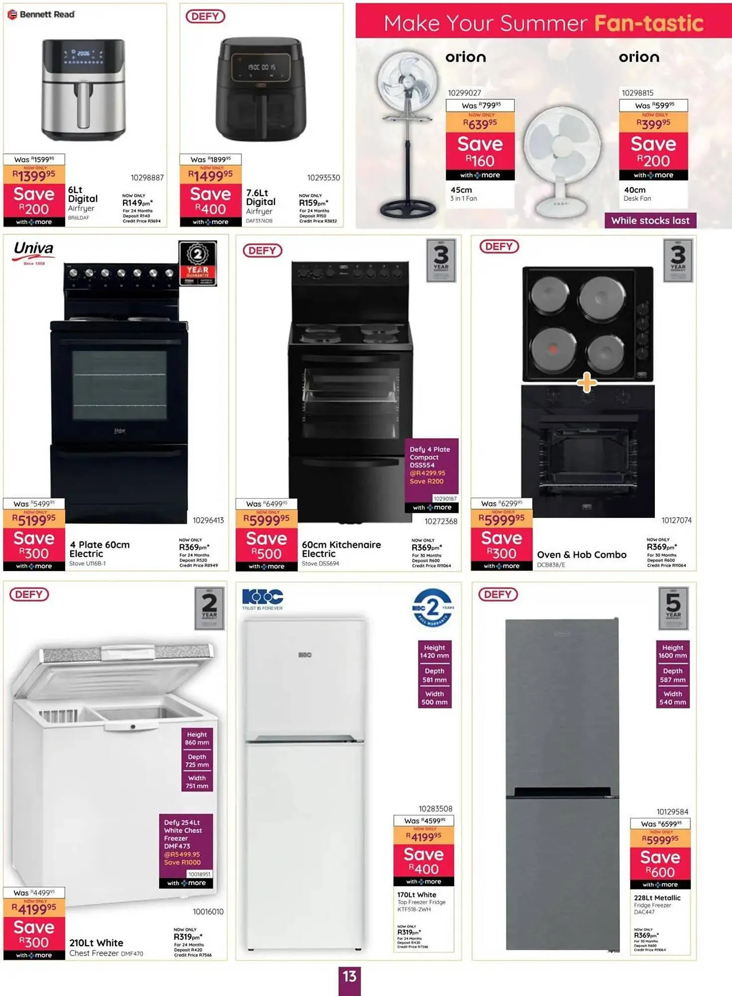 Bradlows catalogue from 20 January to 16 February 2025 - Catalogue Page 13