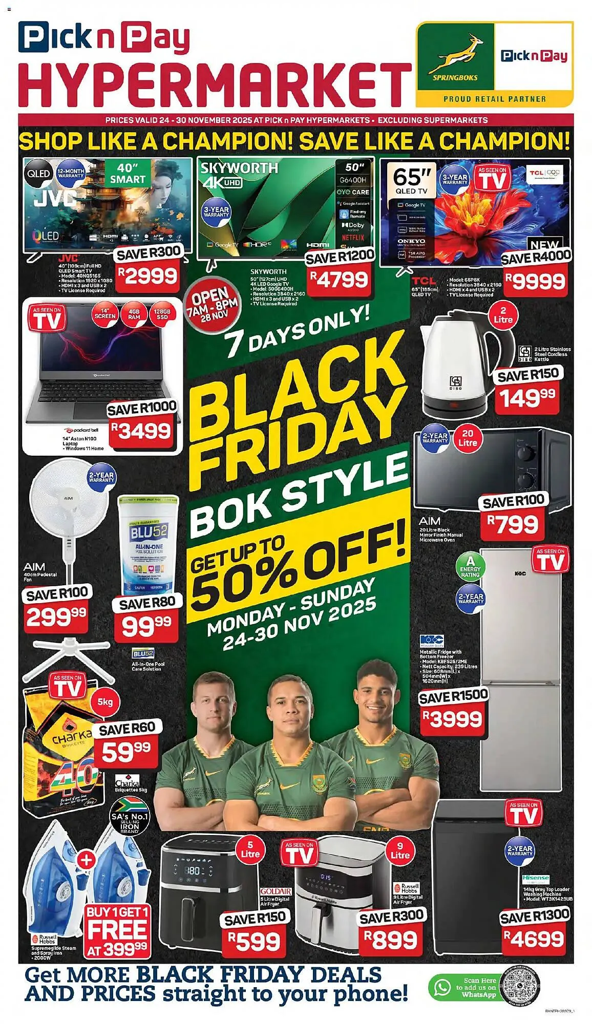 Pick n Pay catalogue from 24 November to 30 November 2025 - Catalogue Page 1