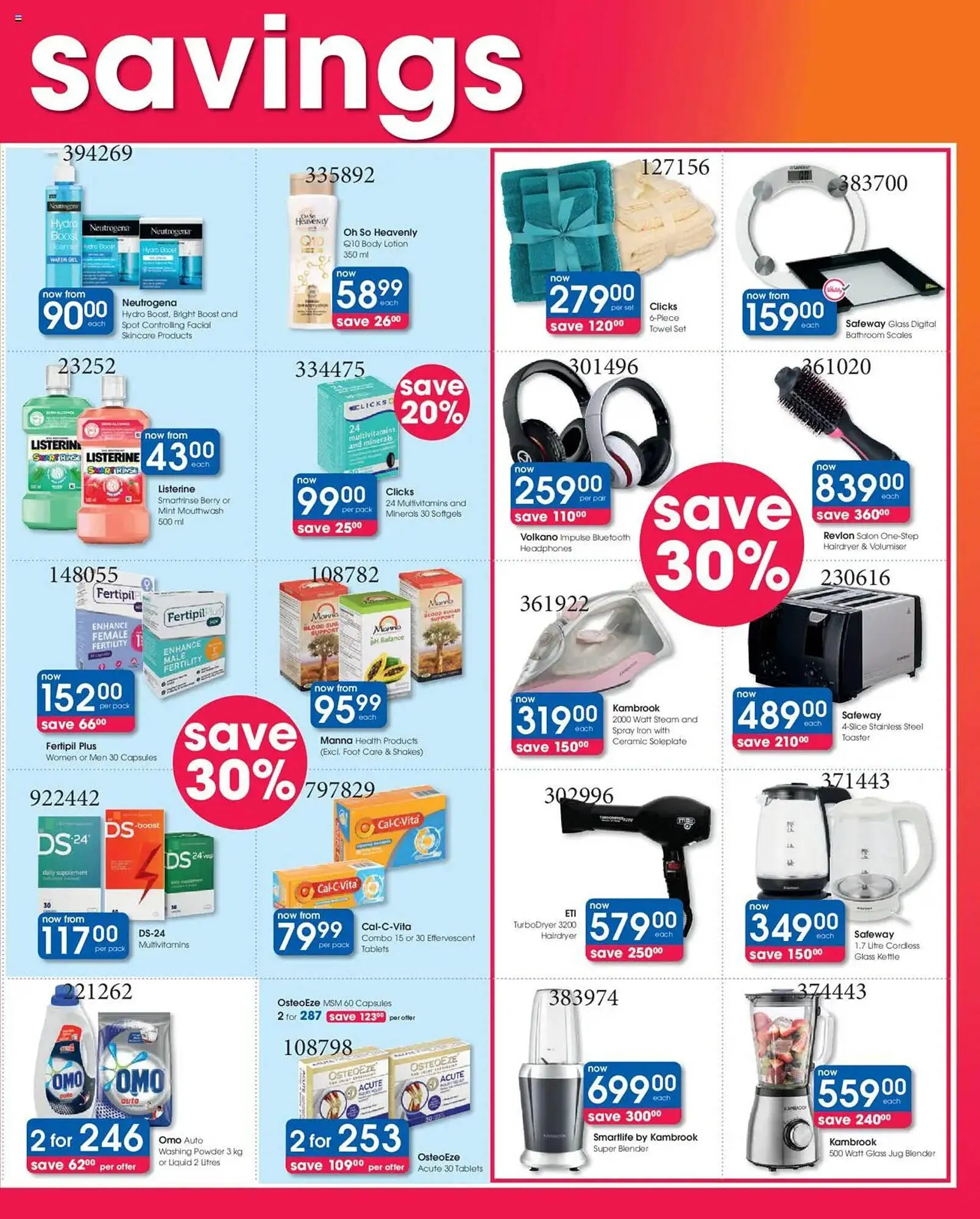 Clicks catalogue from 21 August to 8 September 2025 - Catalogue Page 3