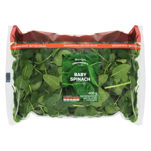 PnP Spinach English 400g