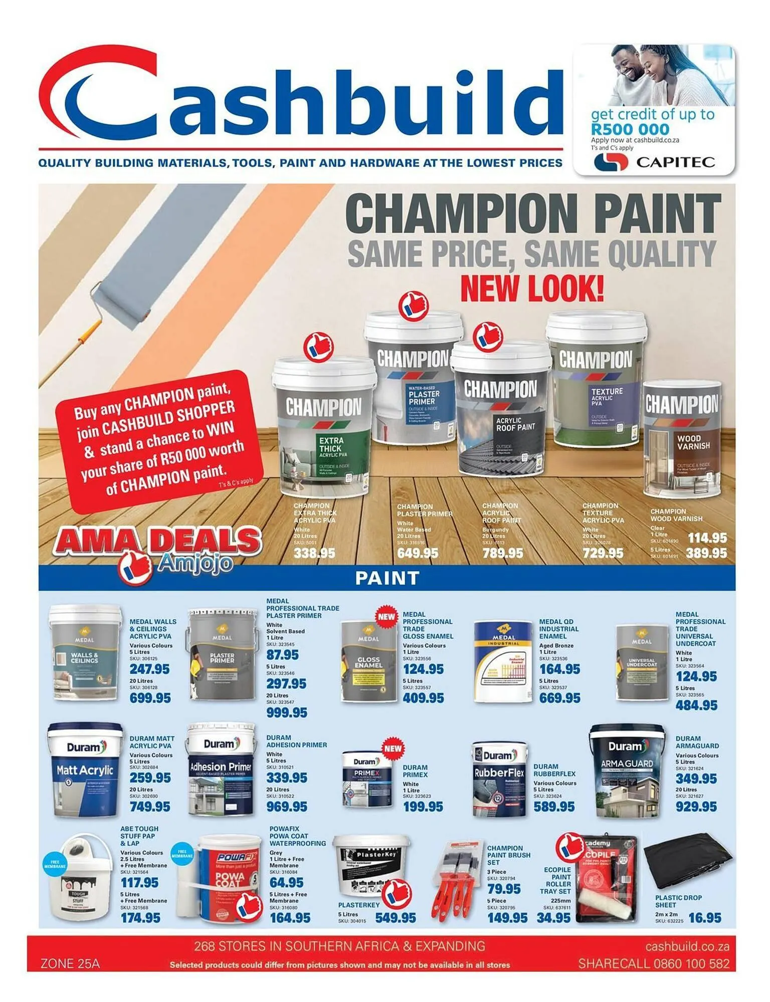 Cashbuild catalogue from 19 April to 19 May 2024 - Catalogue Page 1