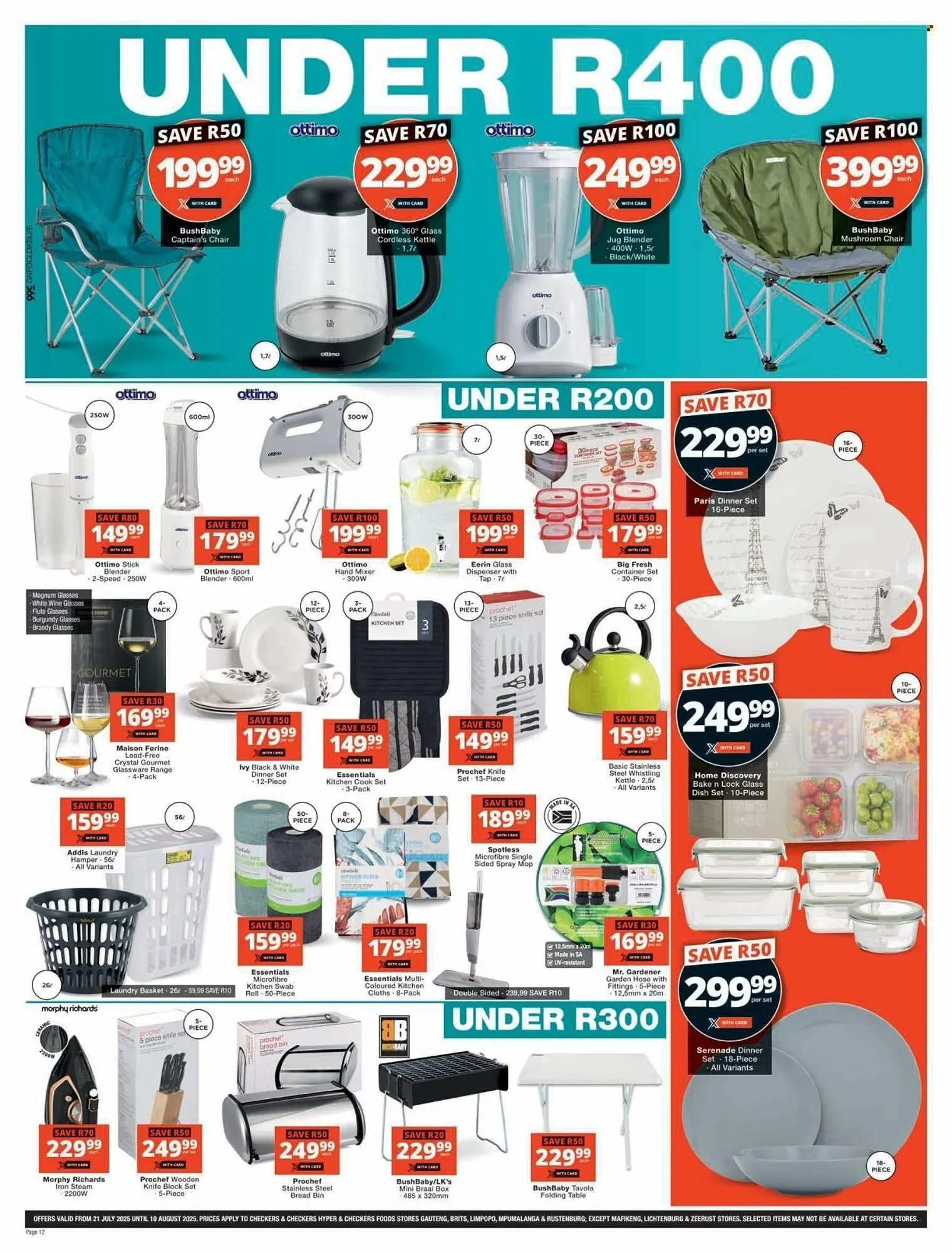 Checkers catalogue from 21 July to 10 August 2025 - Catalogue Page 12