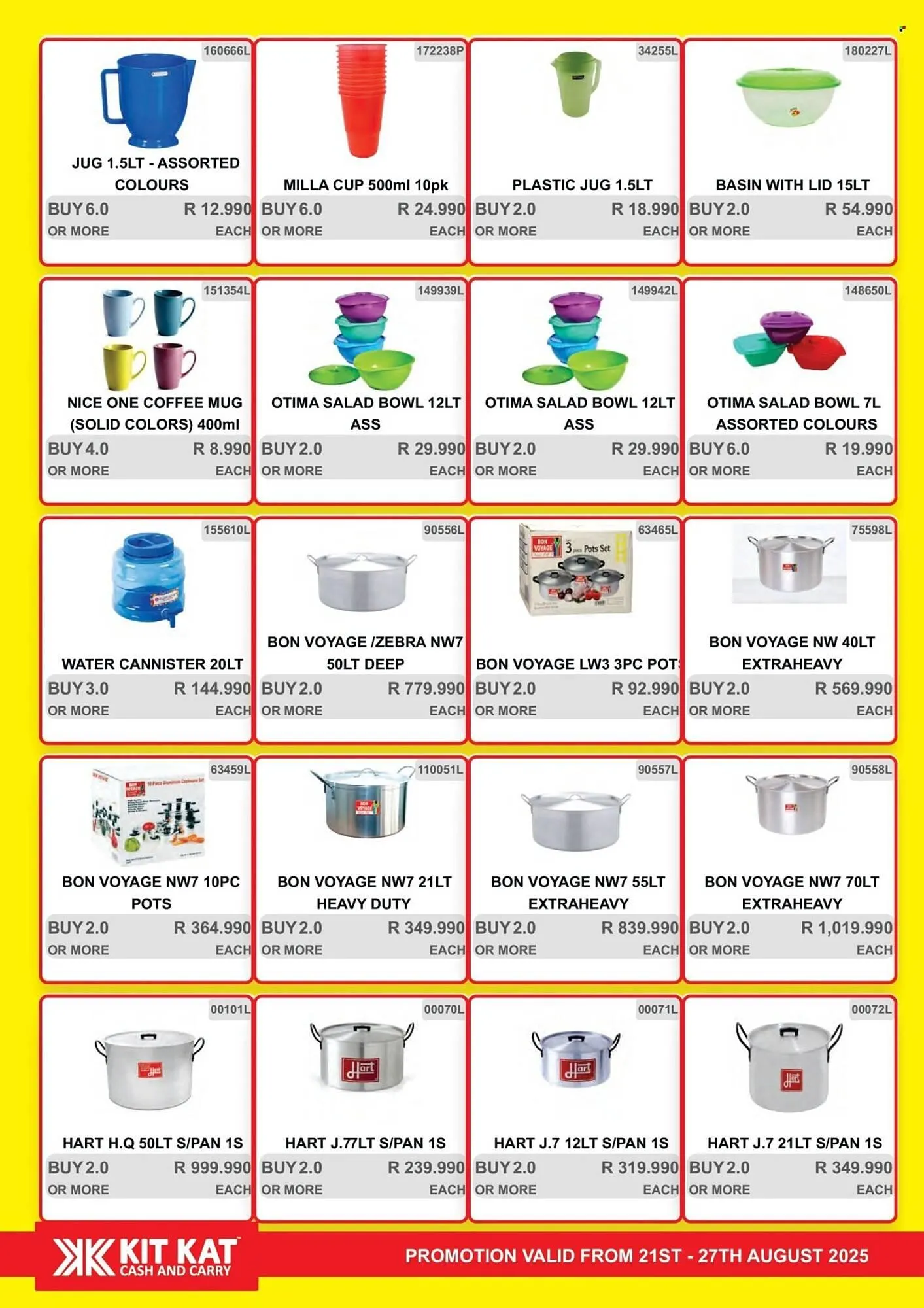 KitKat Cash and Carry catalogue from 21 August to 27 August 2025 - Catalogue Page 34