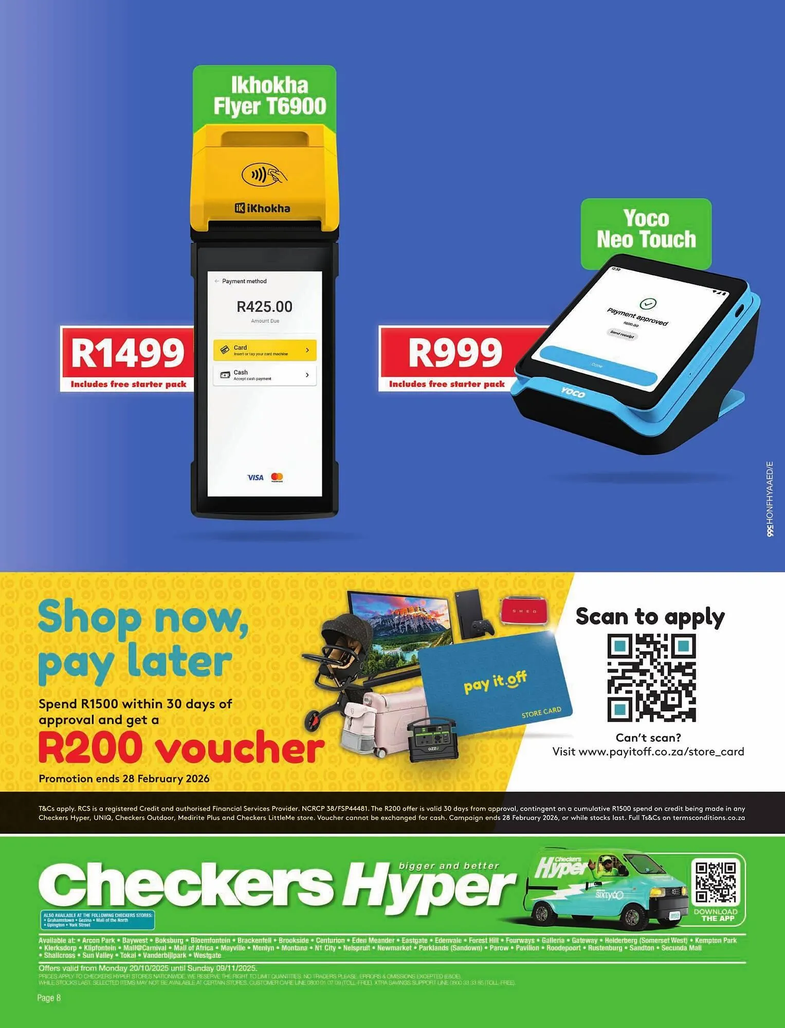 Checkers catalogue from 20 October to 9 November 2025 - Catalogue Page 8