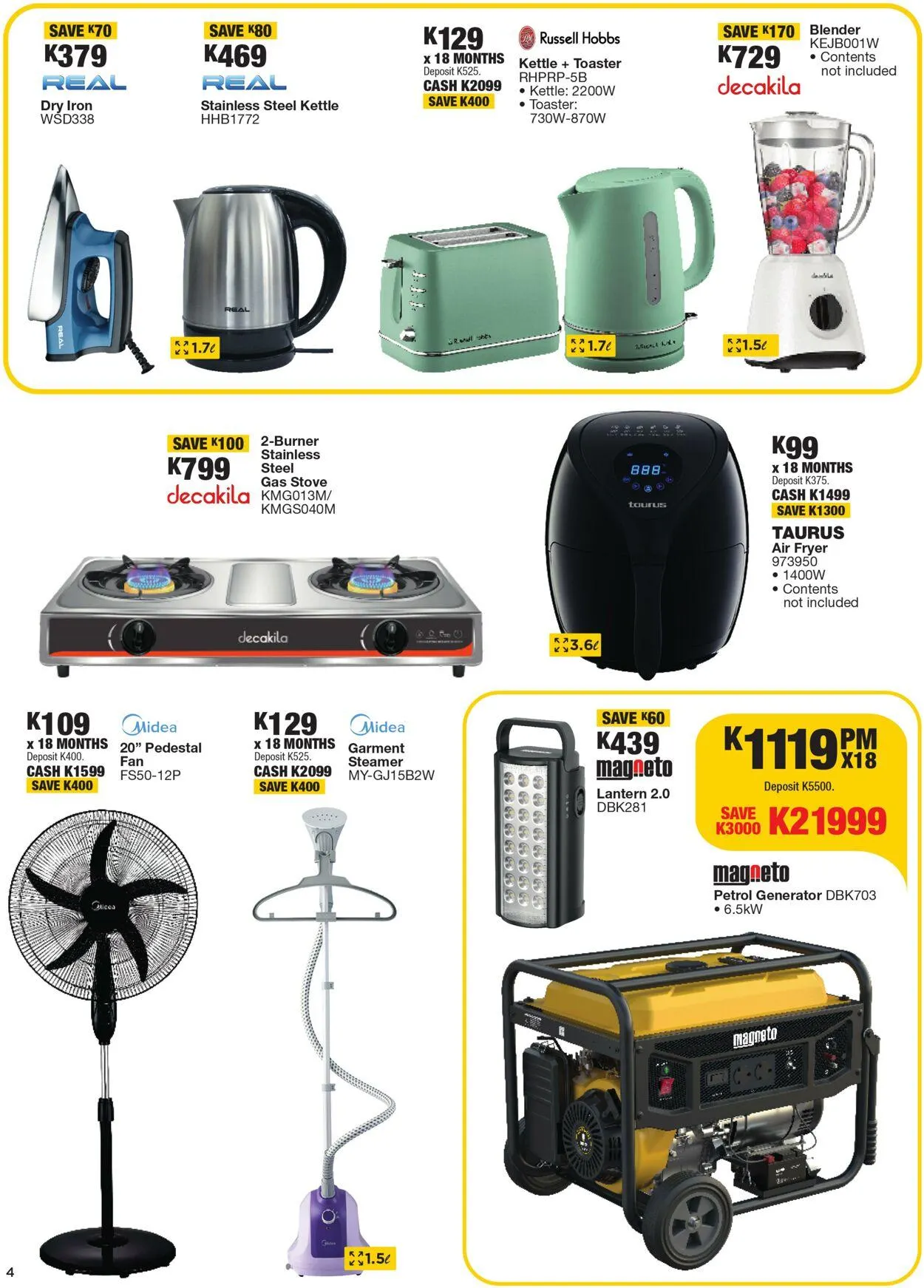 OK Furniture Current catalogue from 23 March to 6 April 2025 - Catalogue Page 4