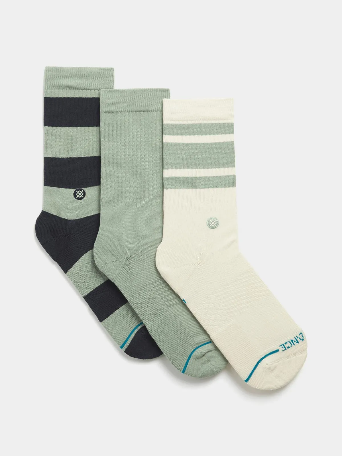 Stance Unisex 3 Pack Townie Crew Multicolour Socks