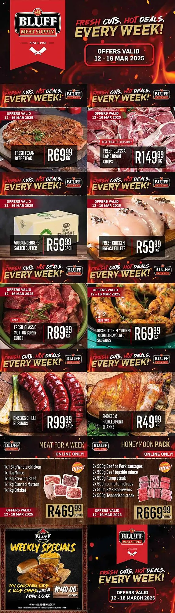 Bluff Meat Supply catalogue - 1