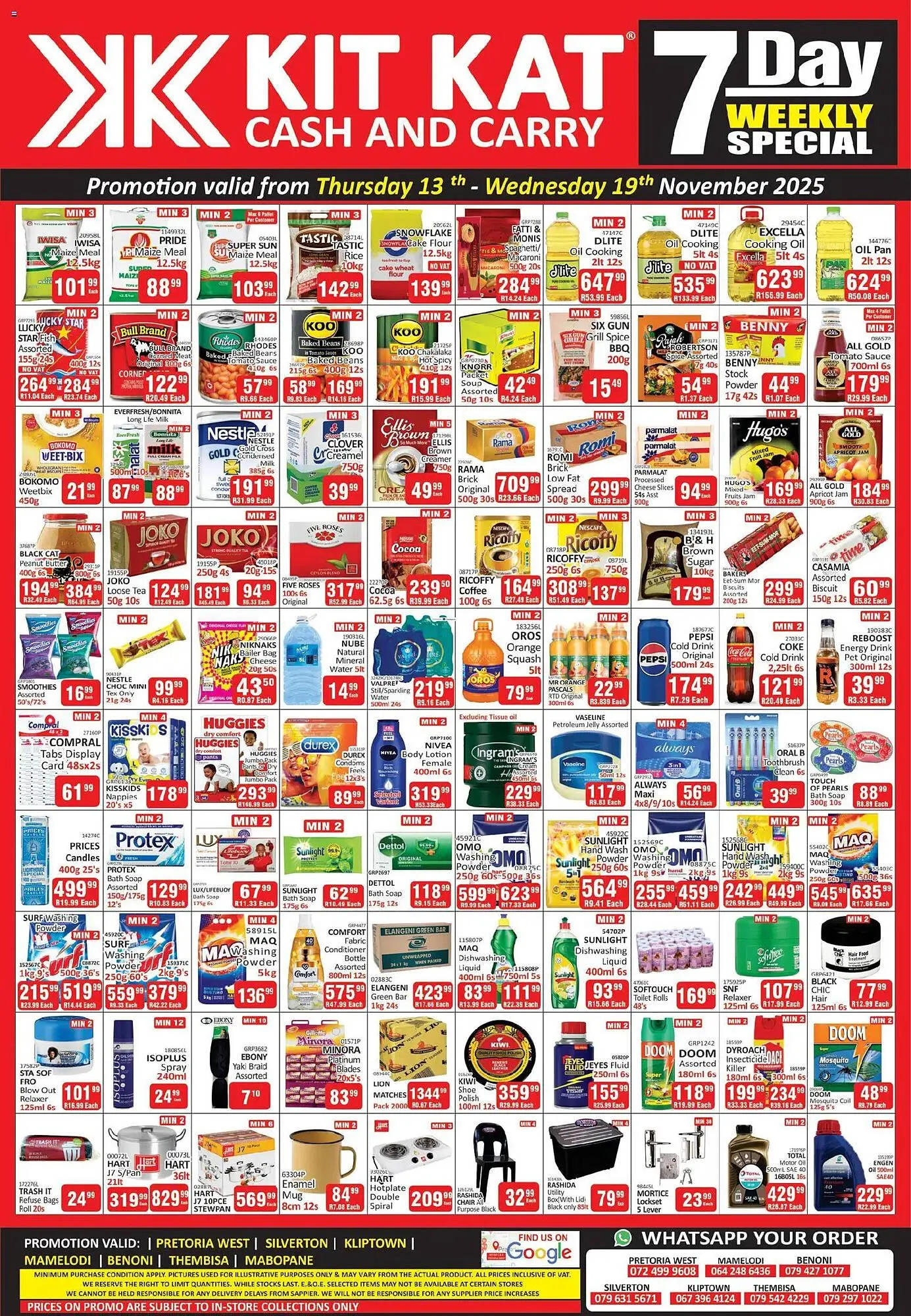 KitKat Cash and Carry catalogue from 13 November to 19 November 2025 - Catalogue Page 1