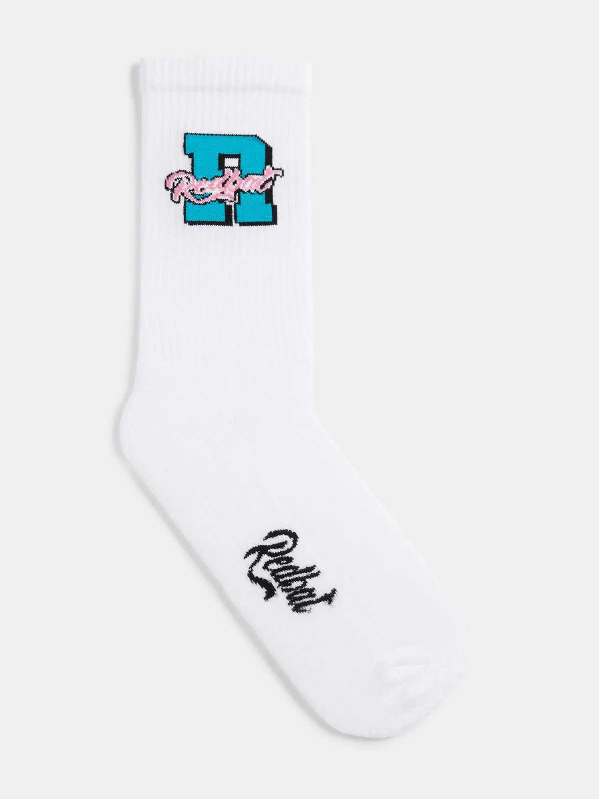 Redbat Unisex Regular White Socks 4-7