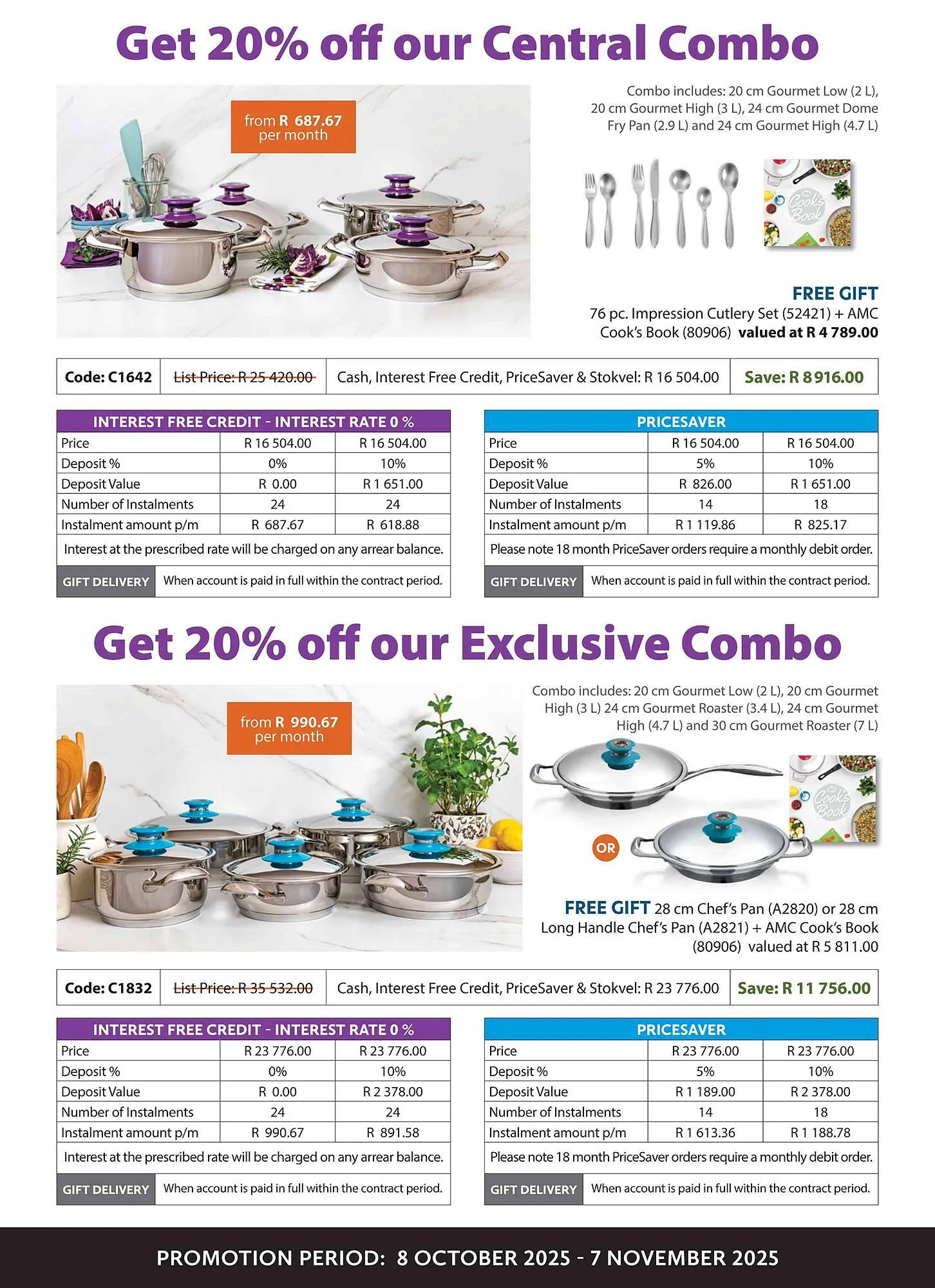 AMC Cookware catalogue from 8 October to 7 November 2025 - Catalogue Page 2