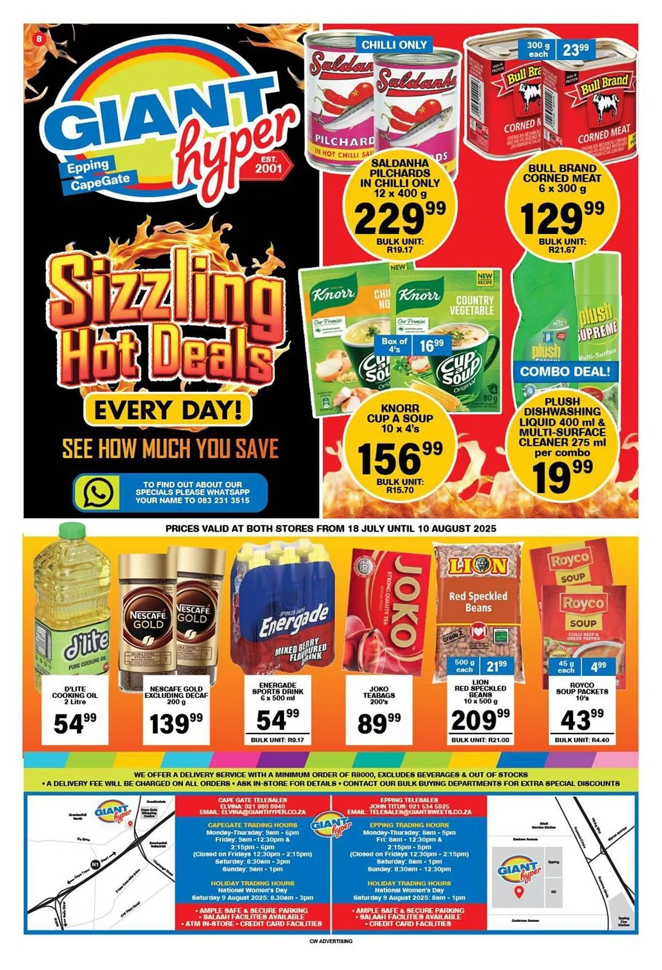 Giant Hyper catalogue from 18 July to 23 August 2025 - Catalogue Page 8