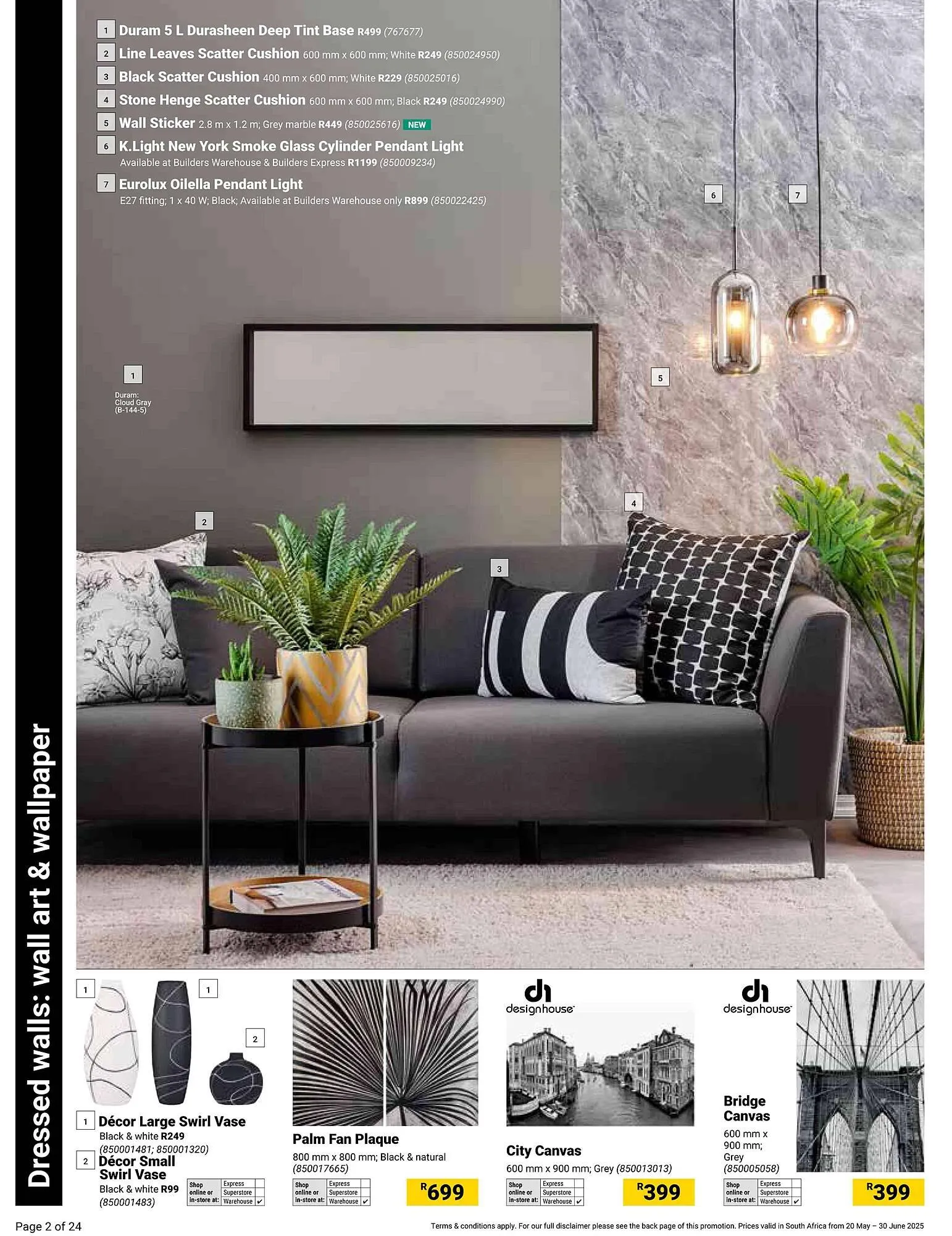 Builders Warehouse catalogue from 20 May to 30 June 2025 - Catalogue Page 1