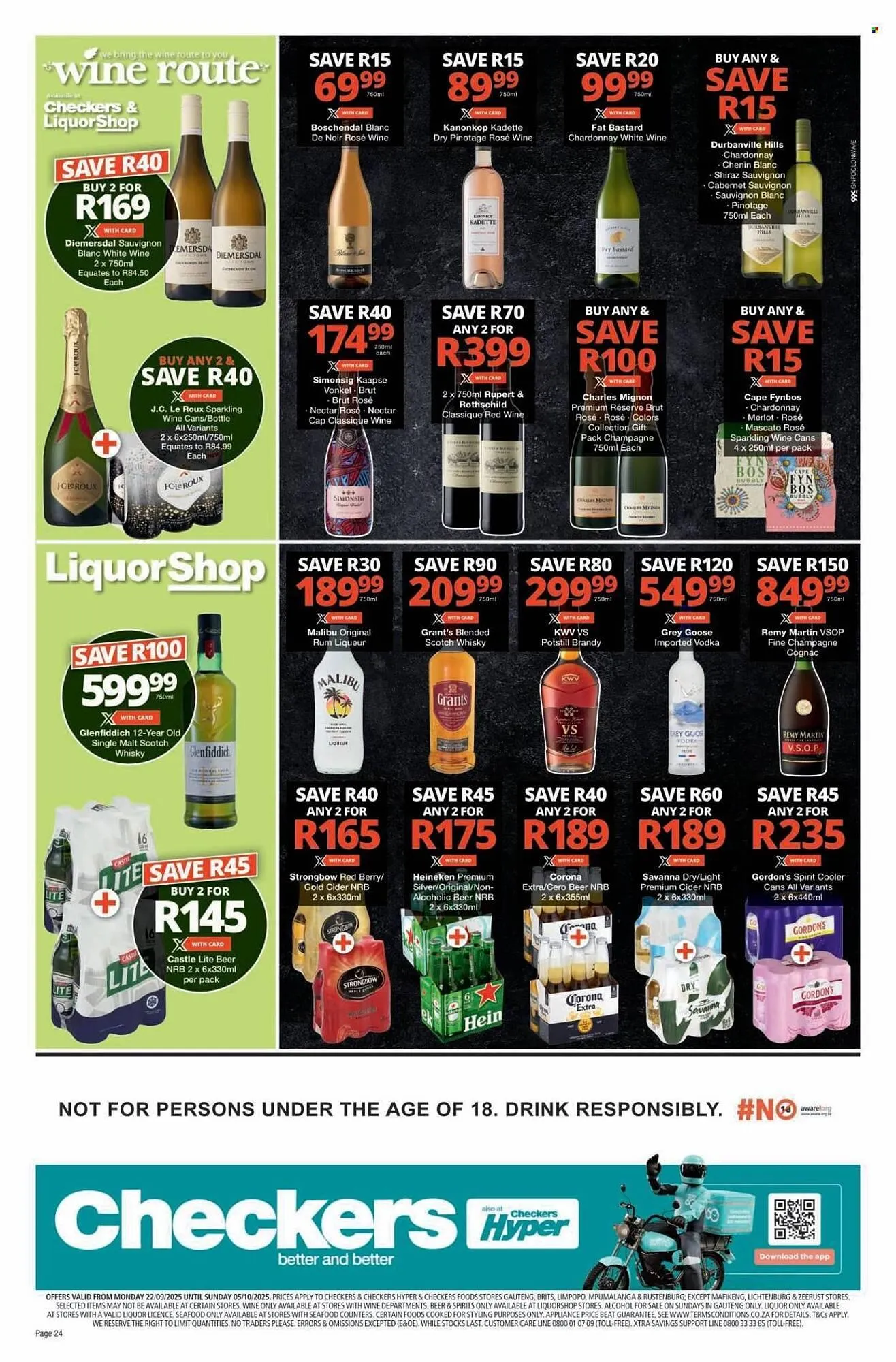 Checkers catalogue from 22 September to 5 October 2025 - Catalogue Page 24
